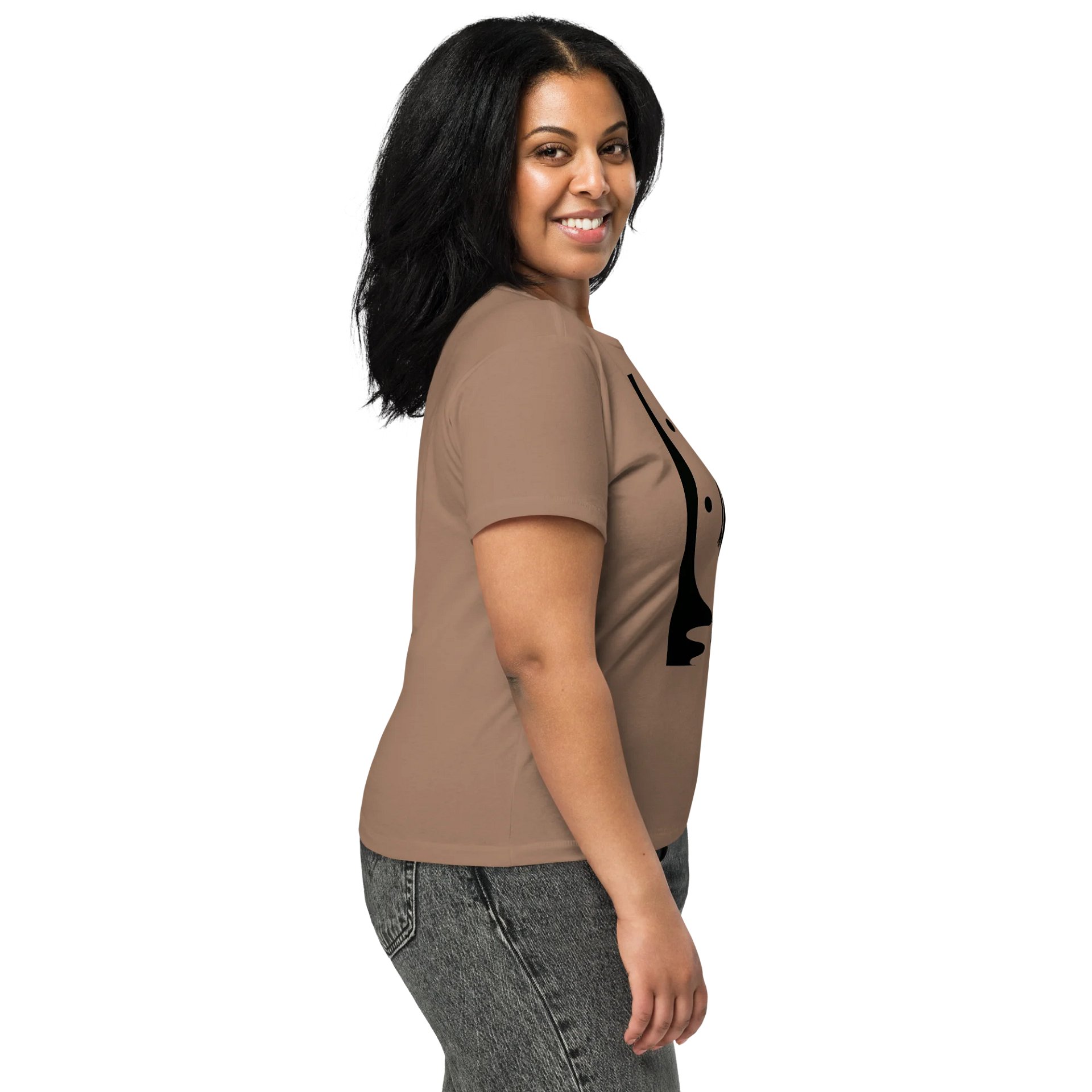 Cotton Heritage Women's High-Waisted Tee product image (14)