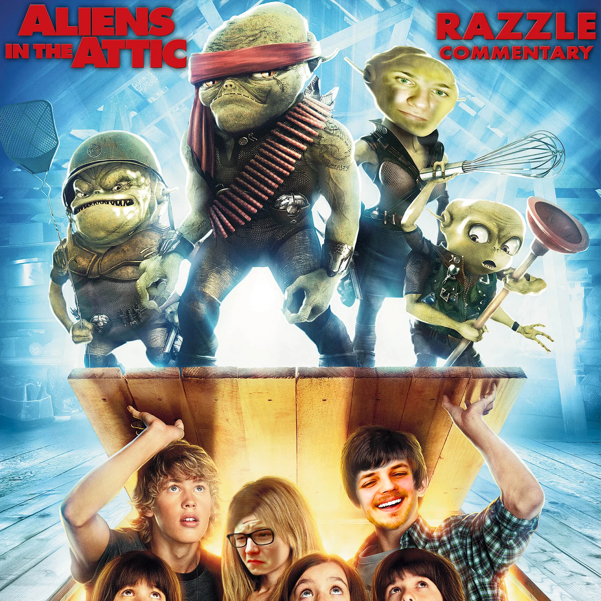 Aliens in the Attic - RAZZLE Commentary Full Audio Track product image (1)