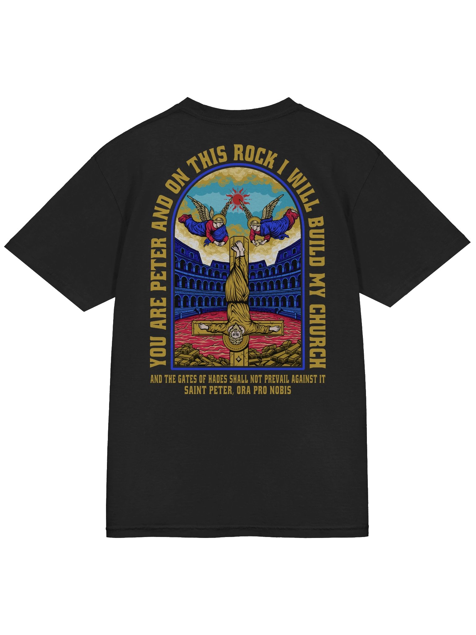 Saint Peter's Cross T-shirt product image (6)