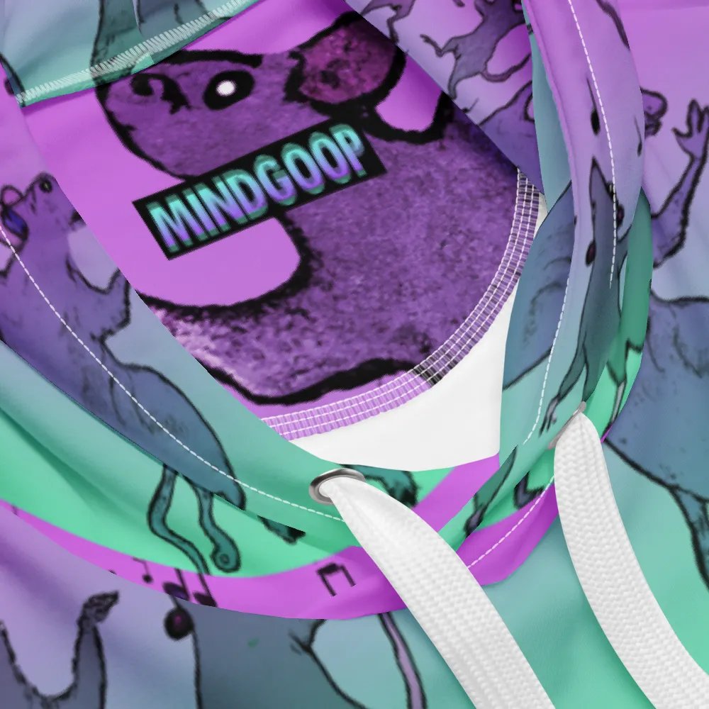 dancing rats (stripey) hoody product image (7)