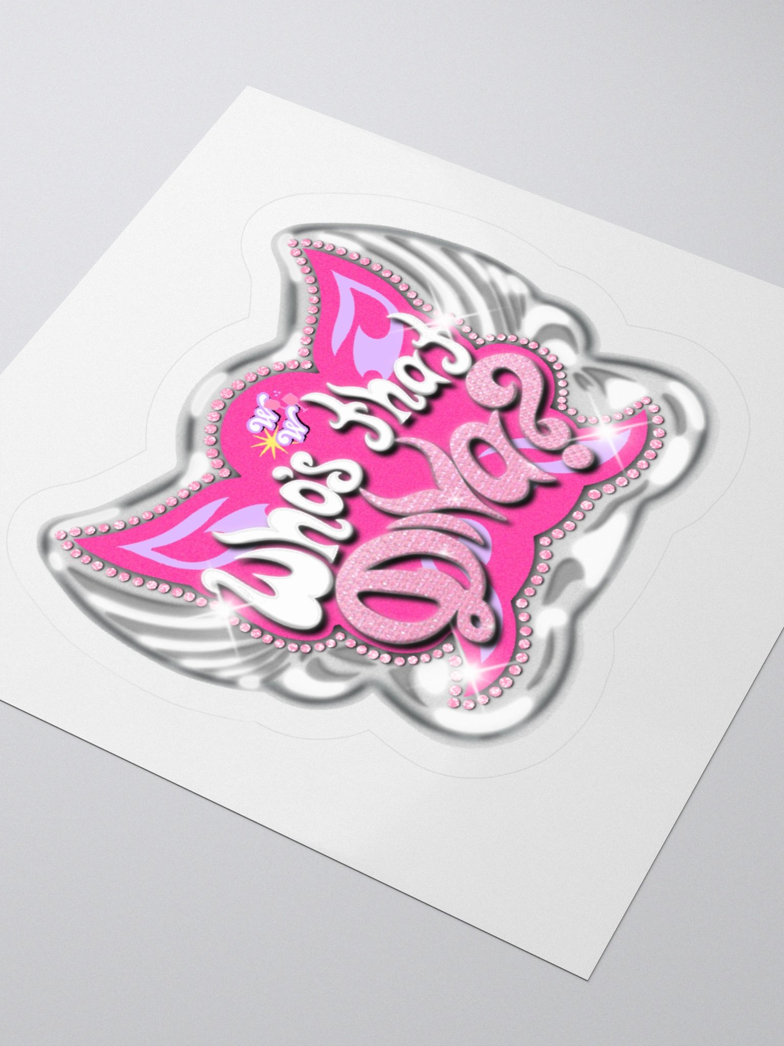 Who's That Diva? Sticker product image (8)
