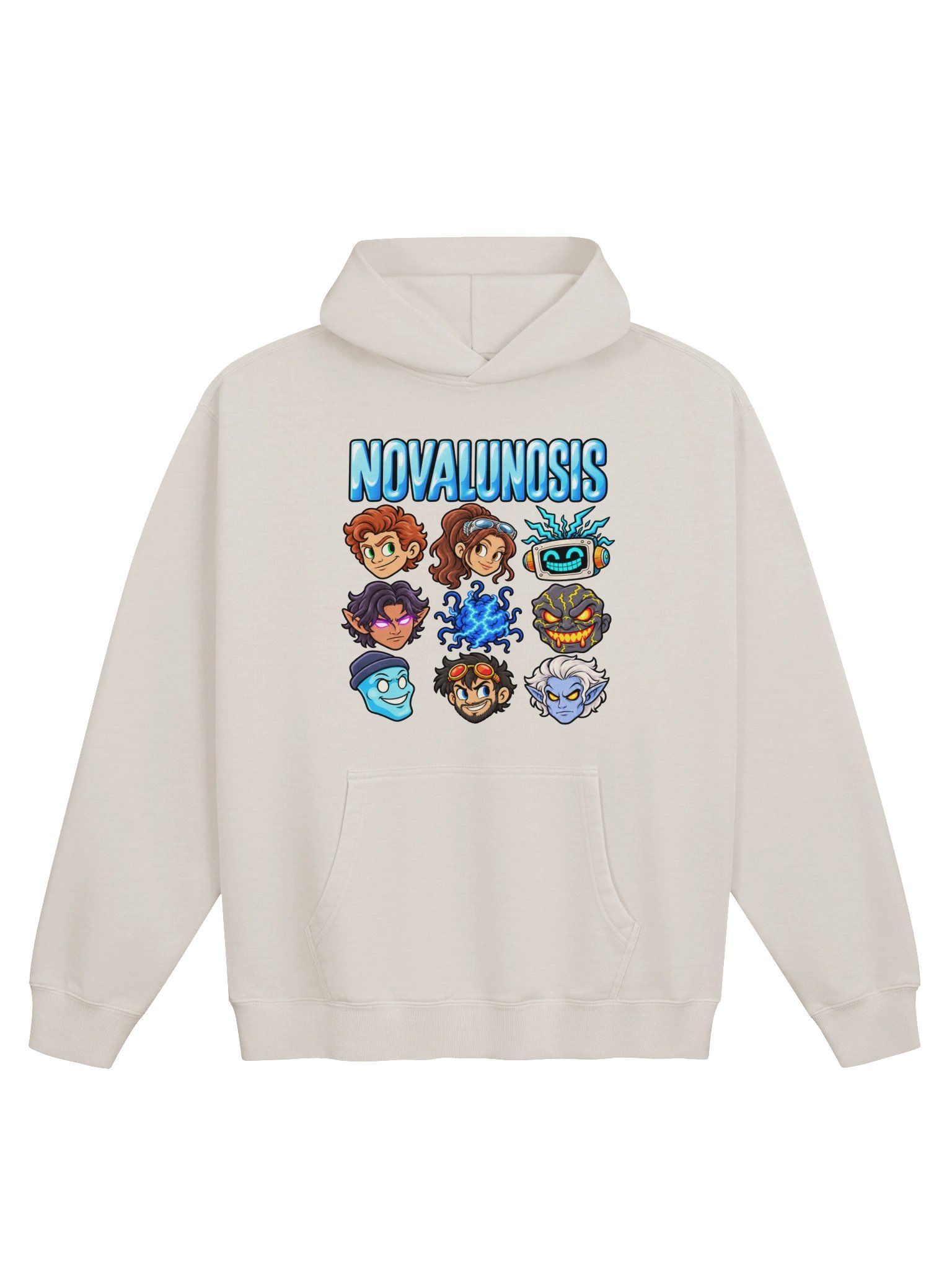 Novalunosis "Cartoon" Characters Hoodie product image (17)
