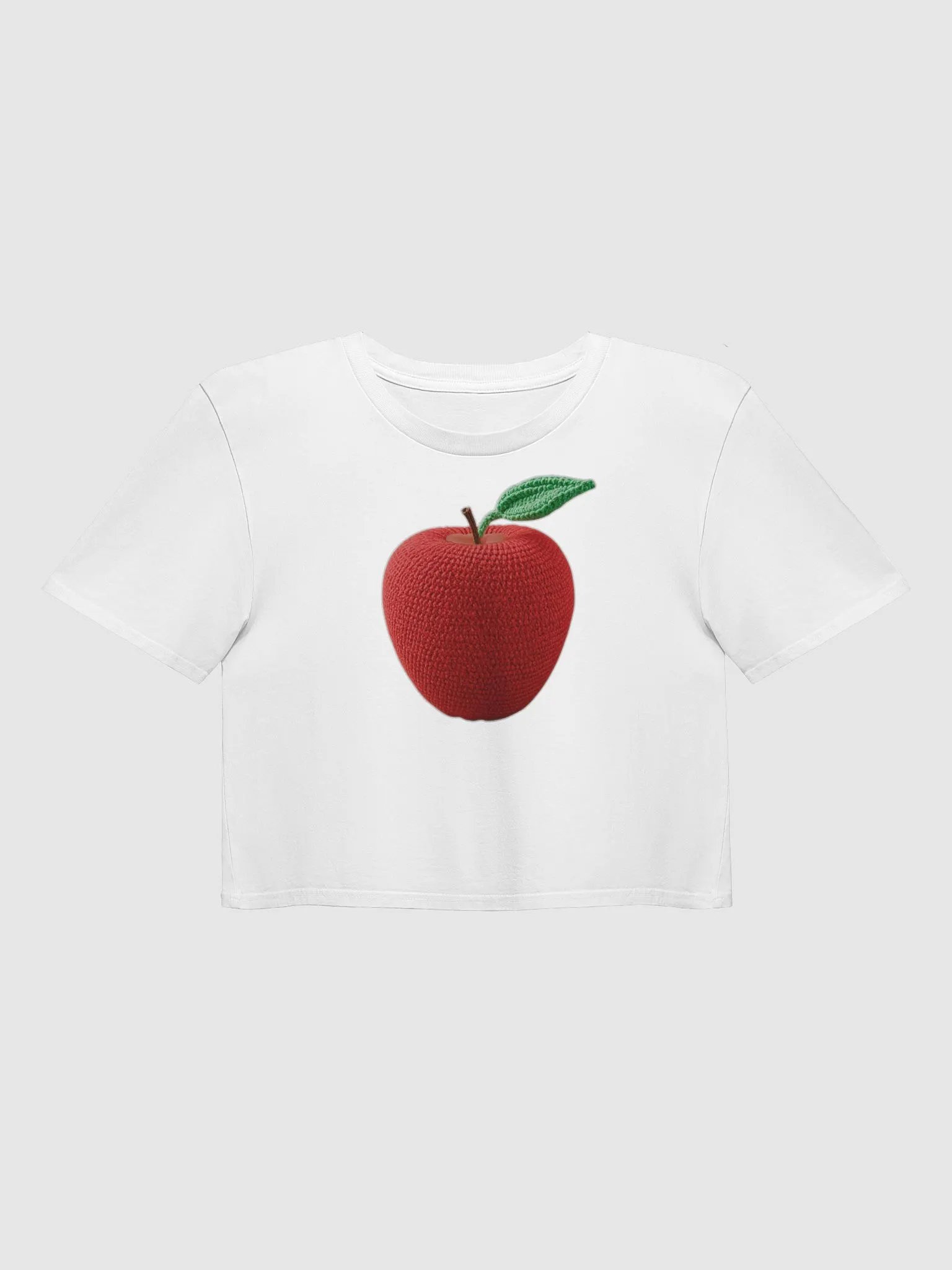 CozyAvocado Women's Premium Apple Crop Top #7 product image (1)