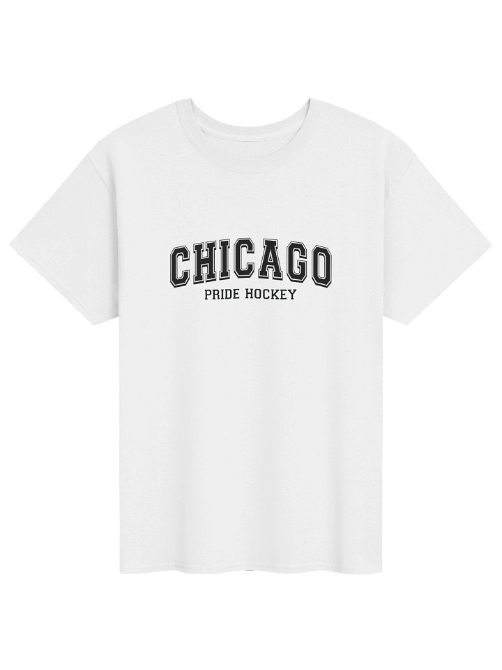 Chicago Pride Hockey Collegiate Tee product image (1)