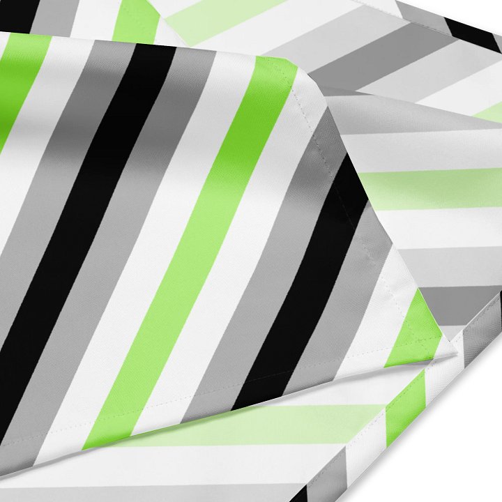 Agender Flag Bandana product image (4)