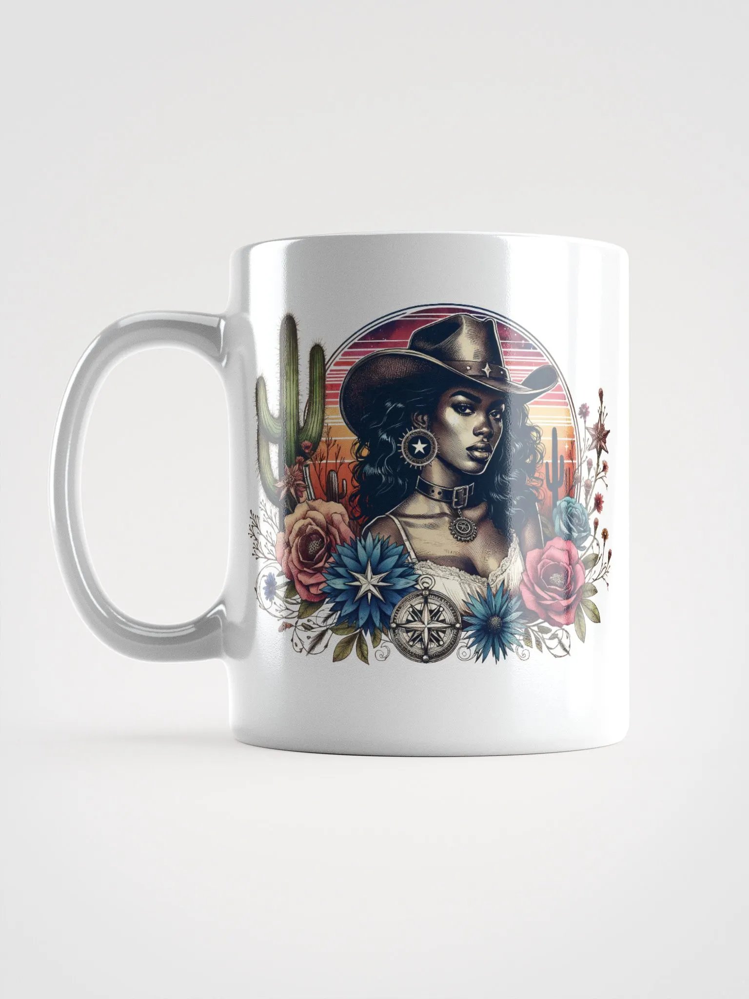 Desert Rose Cowgirl Mug product image (6)