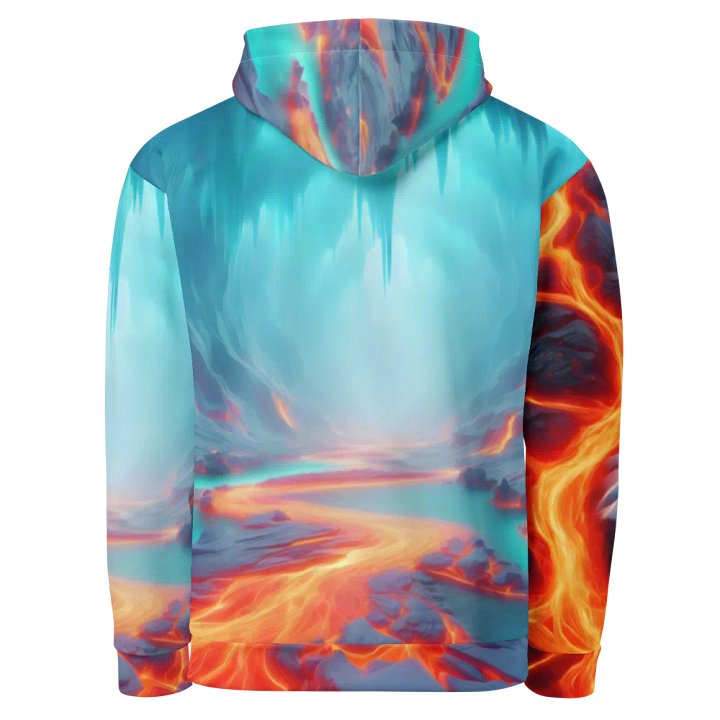 Fire and Ice - 3D Lava Glacier Fusion #34 product image (2)