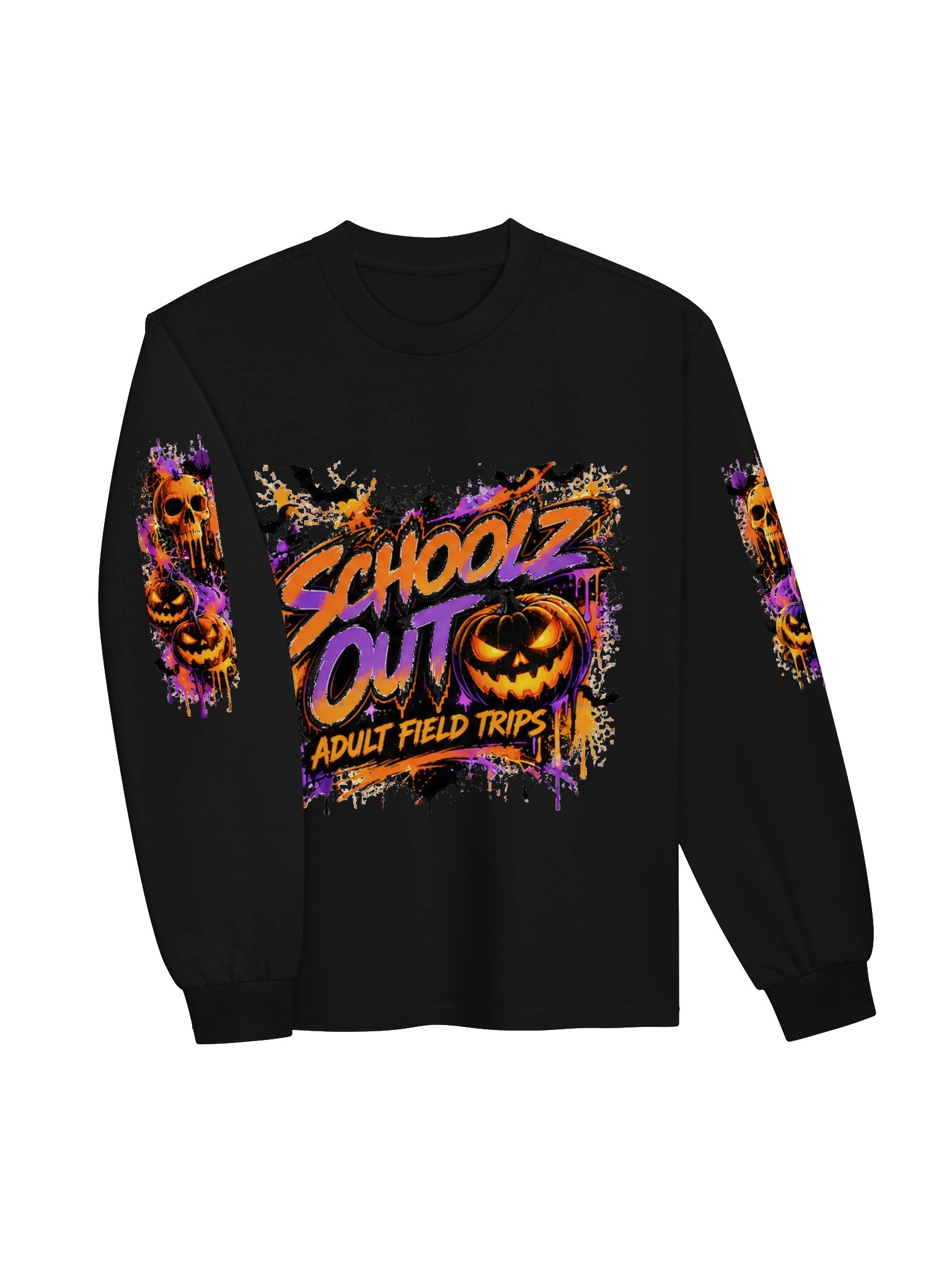 Schoolz Out 2026 Halloween Long Sleeve Shirt product image (3)