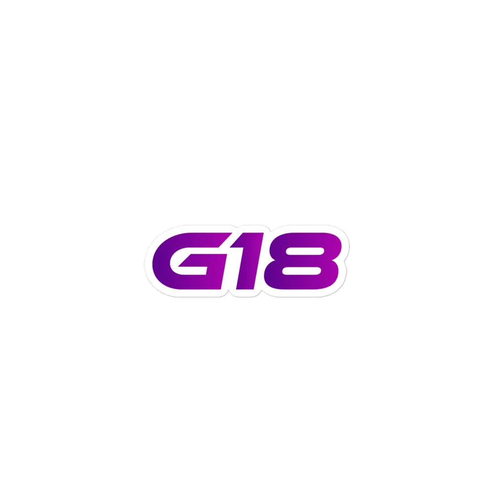 G18 Text Magnet 3