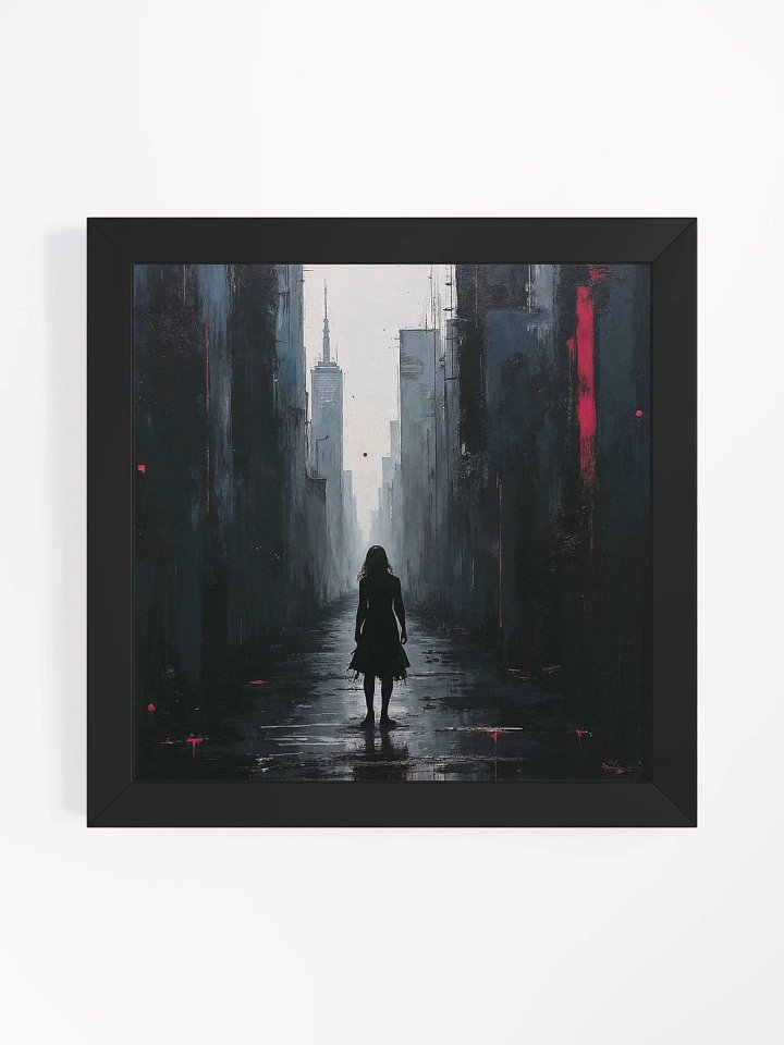 Lone Descent Framed Print product image (1)