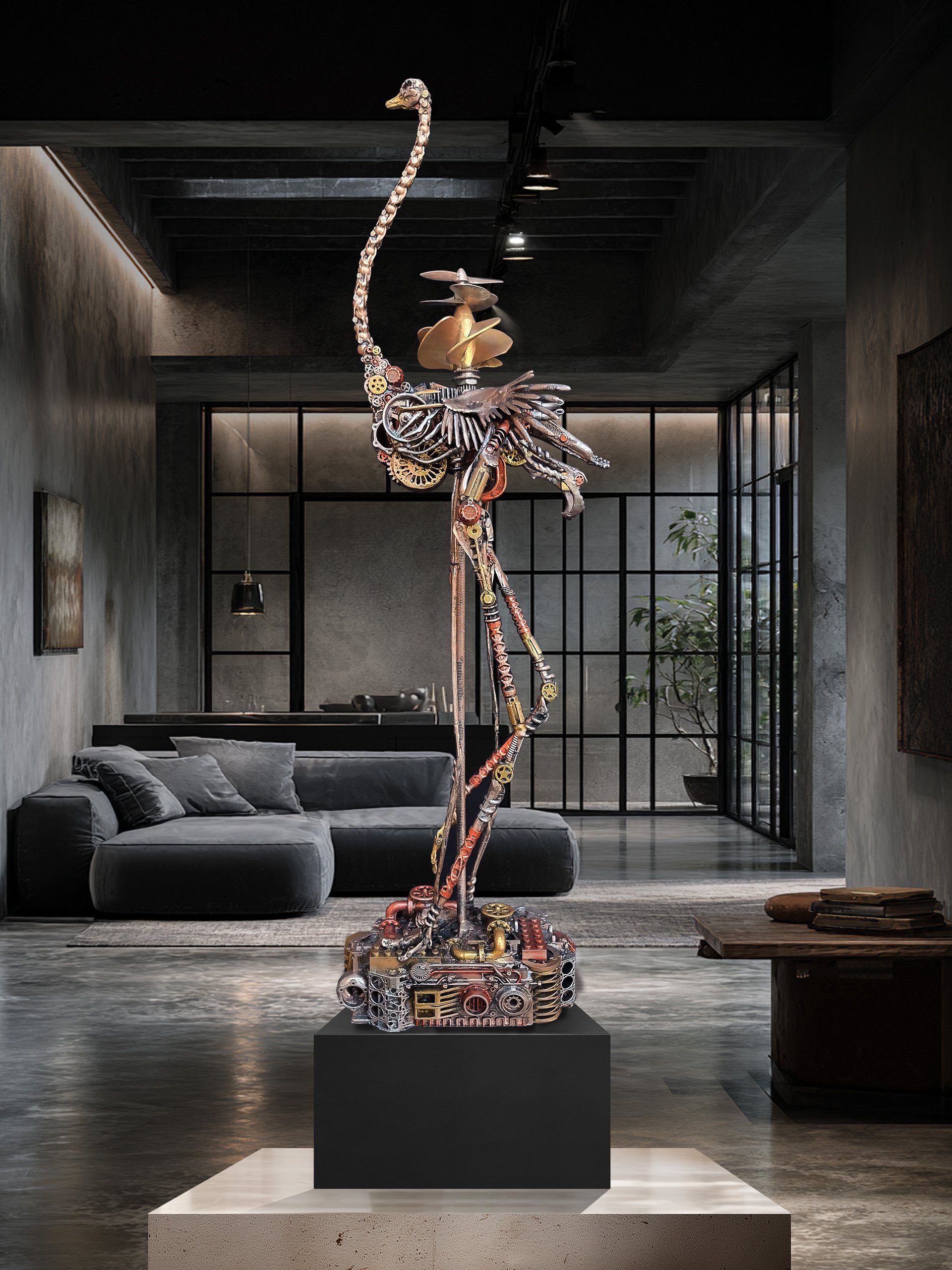 The Courier: Ostrich Structural Study | 535mm (21.1") product image (3)
