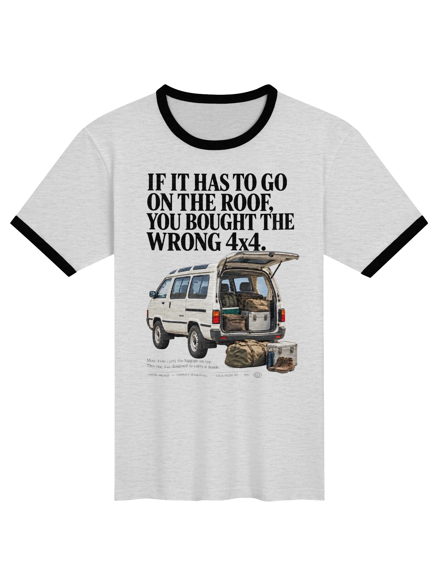 Wrong 4x4: 1991 Toyota TownAce 4WD Tee product image (1)