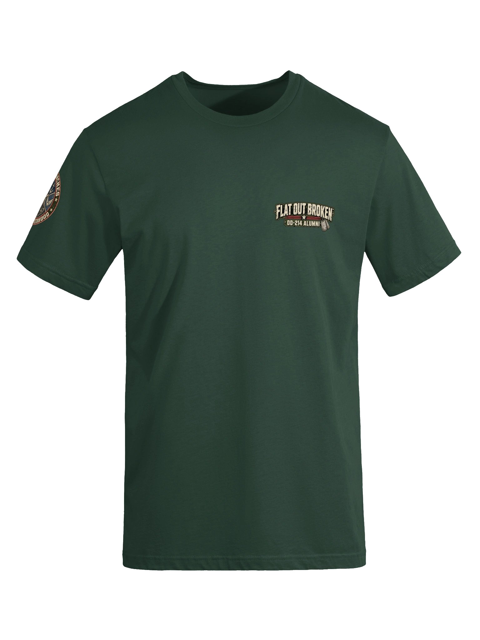 Honorably Discharged, Warranty Expired — DD-214 Alumni Veteran T-Shirt product image (6)
