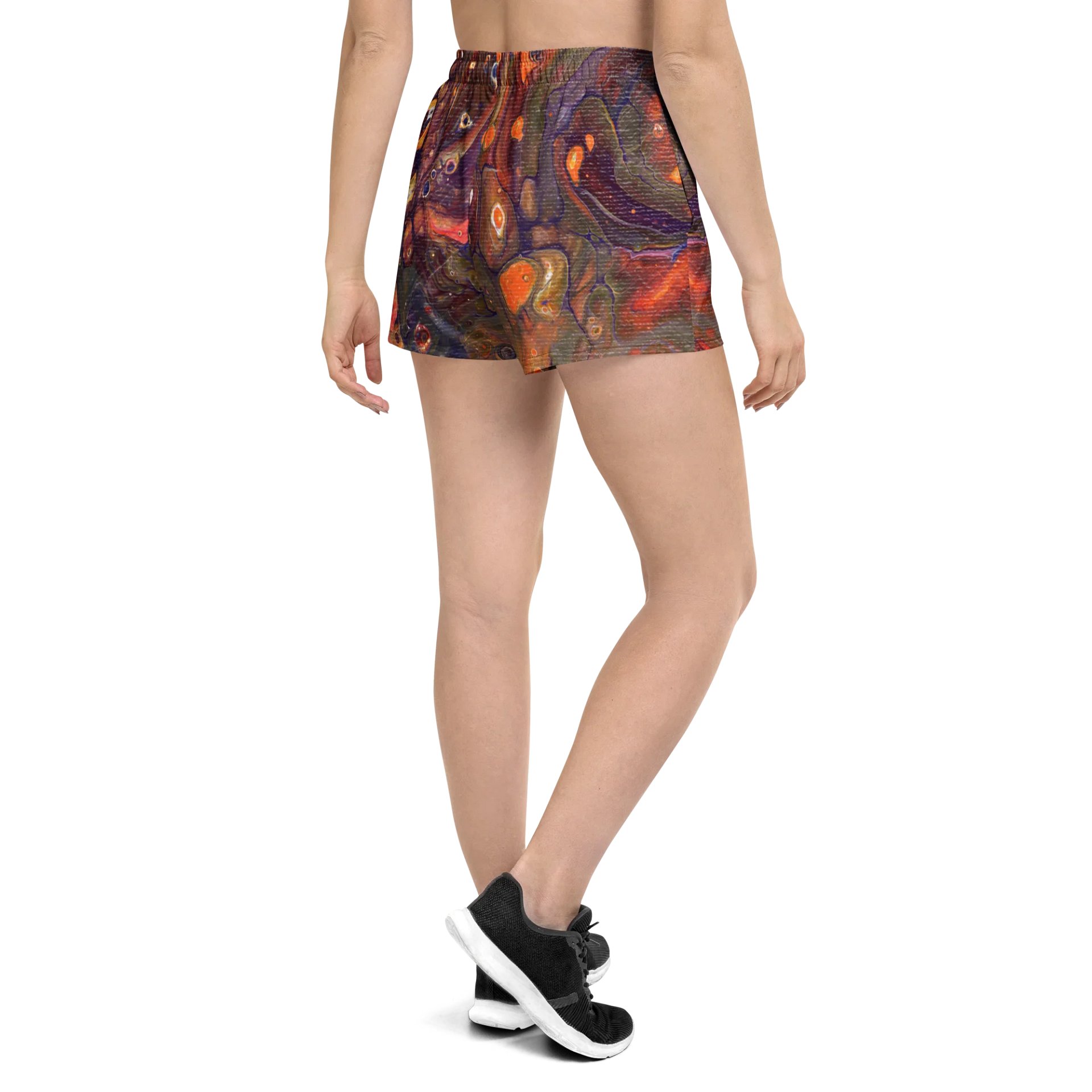 Hyperspace Fluid Acrylic Athletic Shorts product image (4)