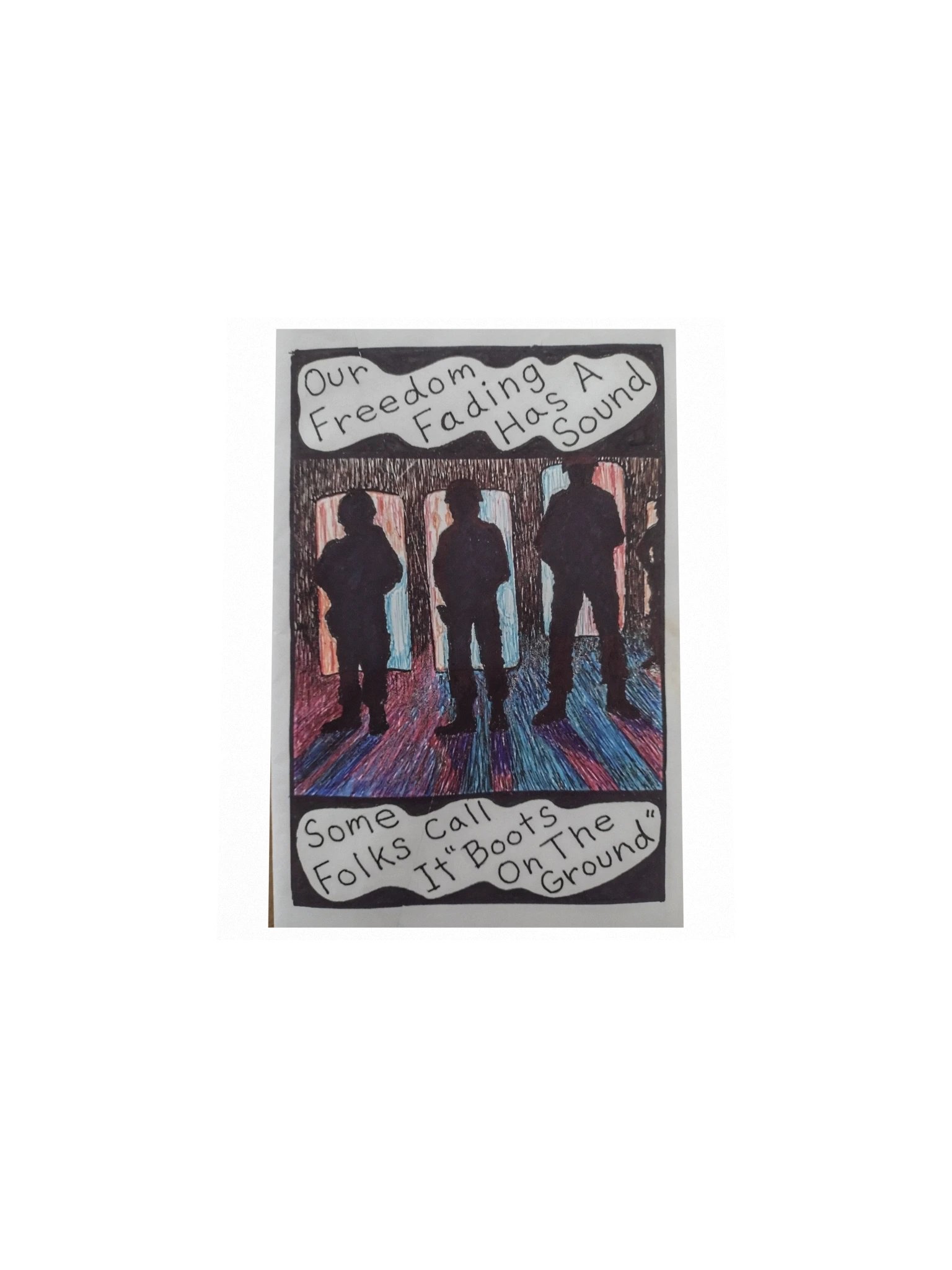 Freedom Fading Print product image (4)