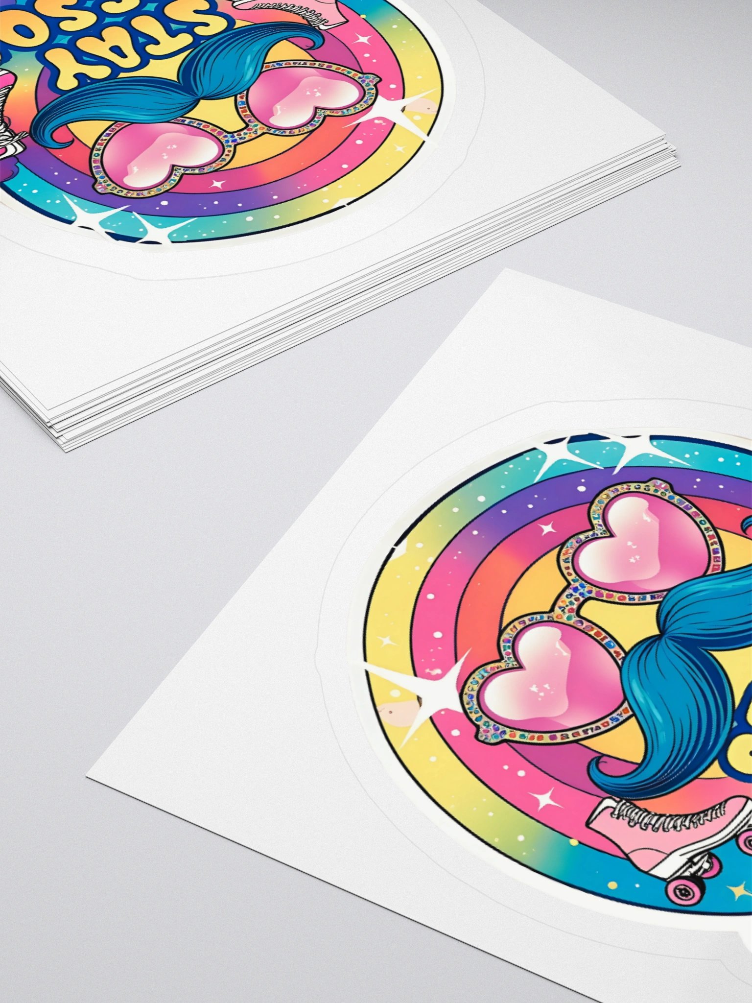 Groovy Stay Awesome Retro Sticker product image (12)