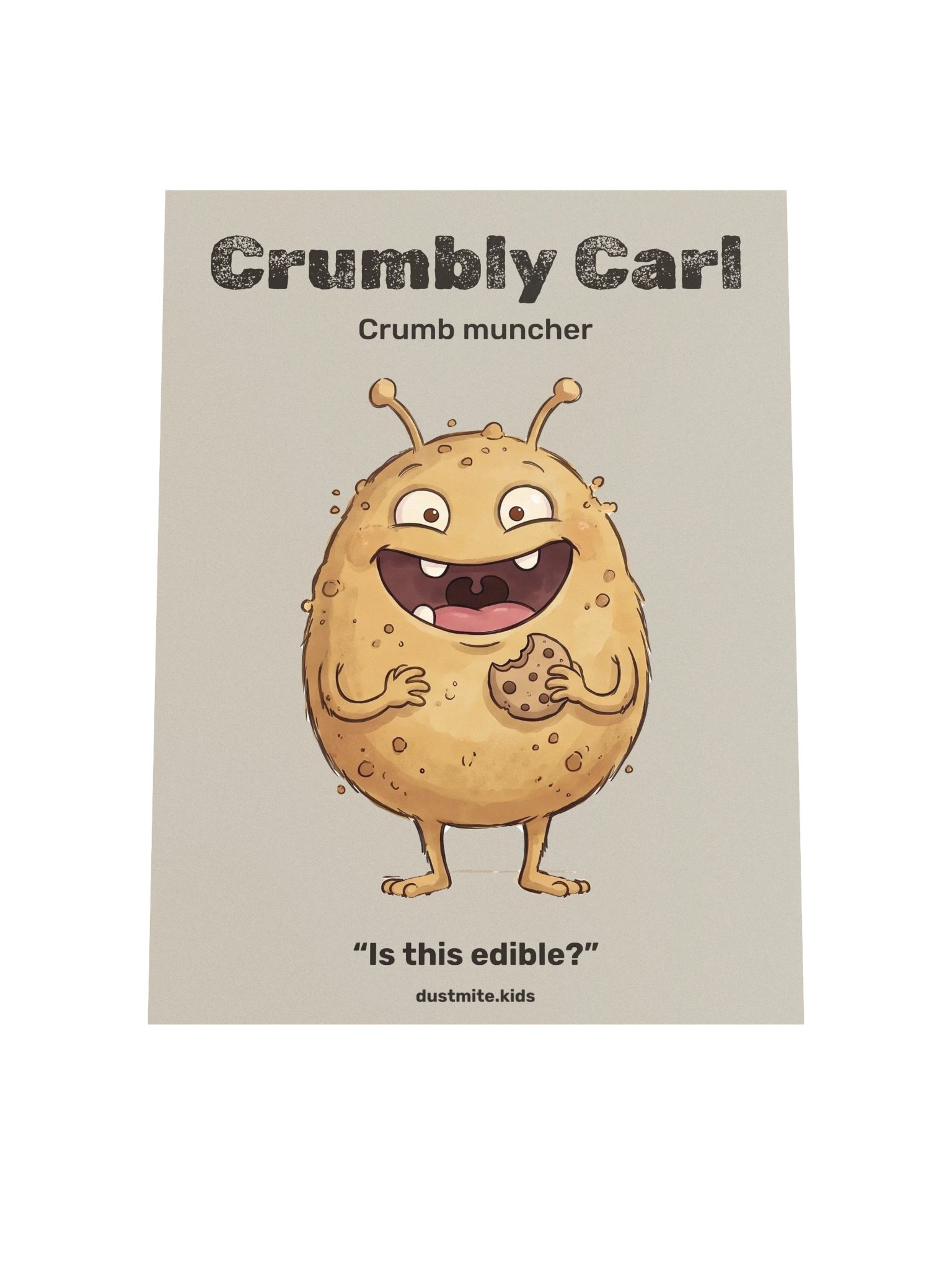 Crumbly Carl Poster product image (8)