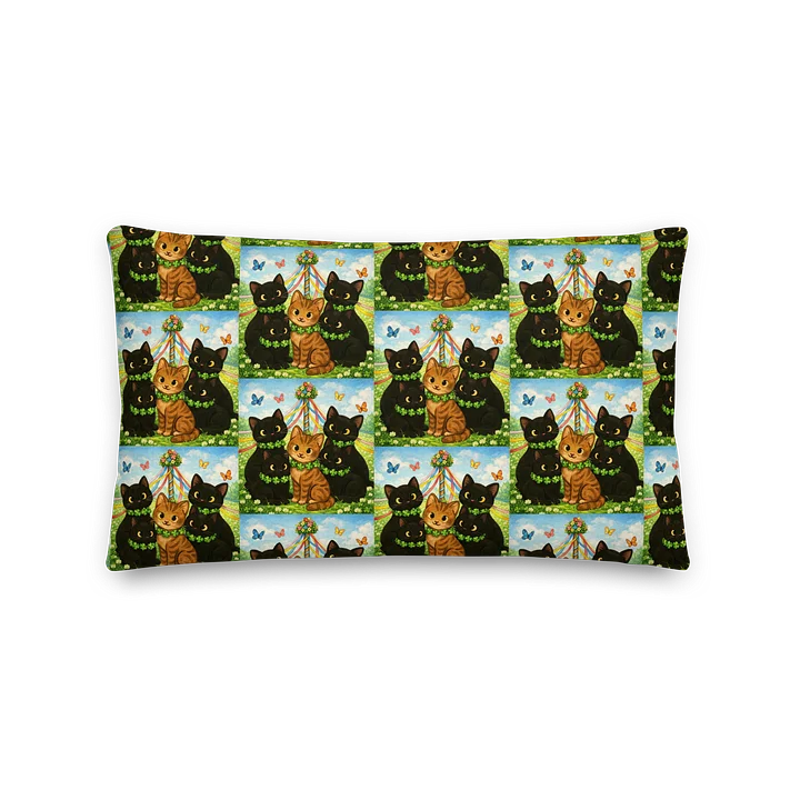 cat brigade springtime Premium Pillow product image (2)