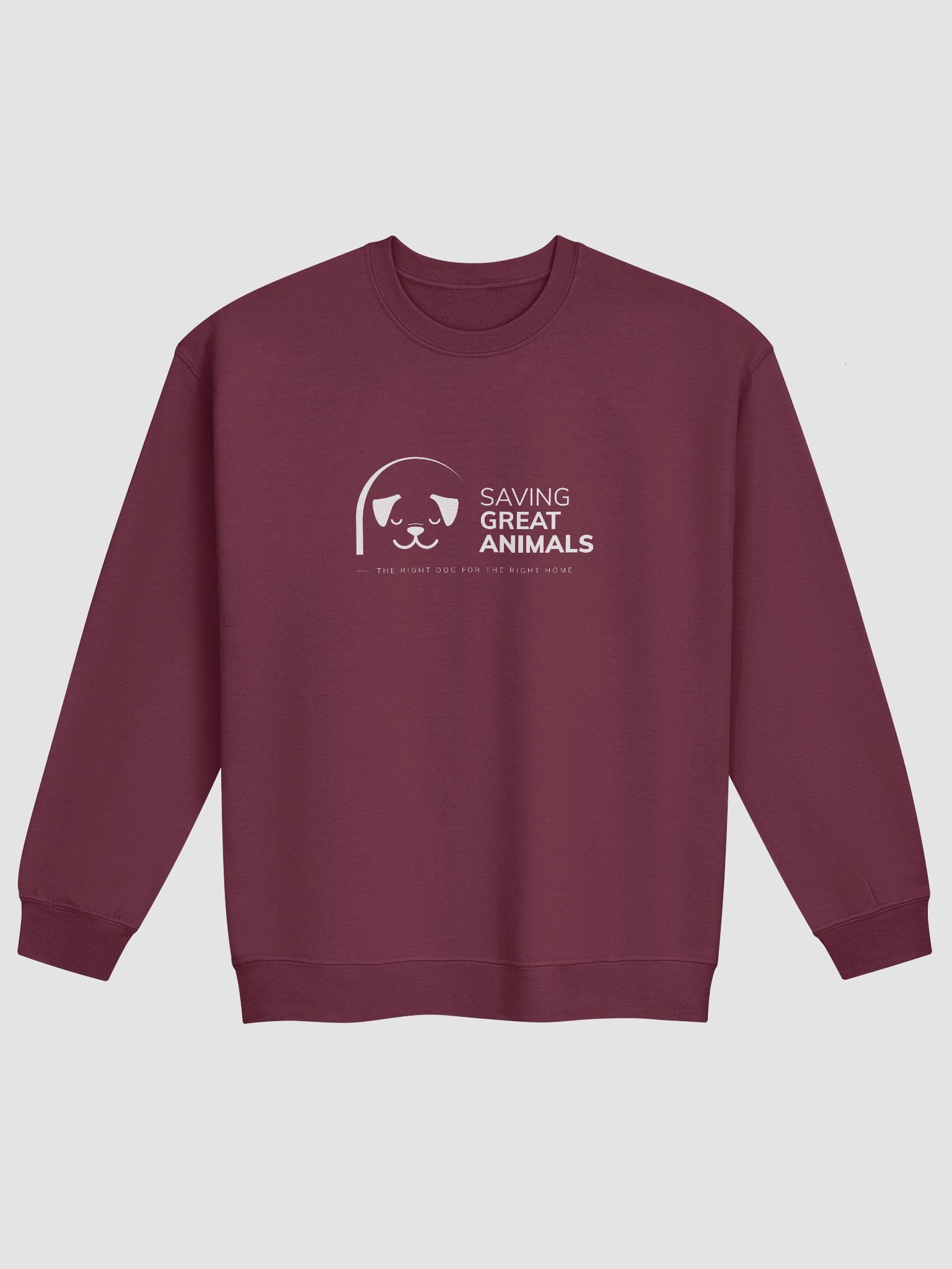 SGA Logo Sweatshirt - Maroon product image (1)