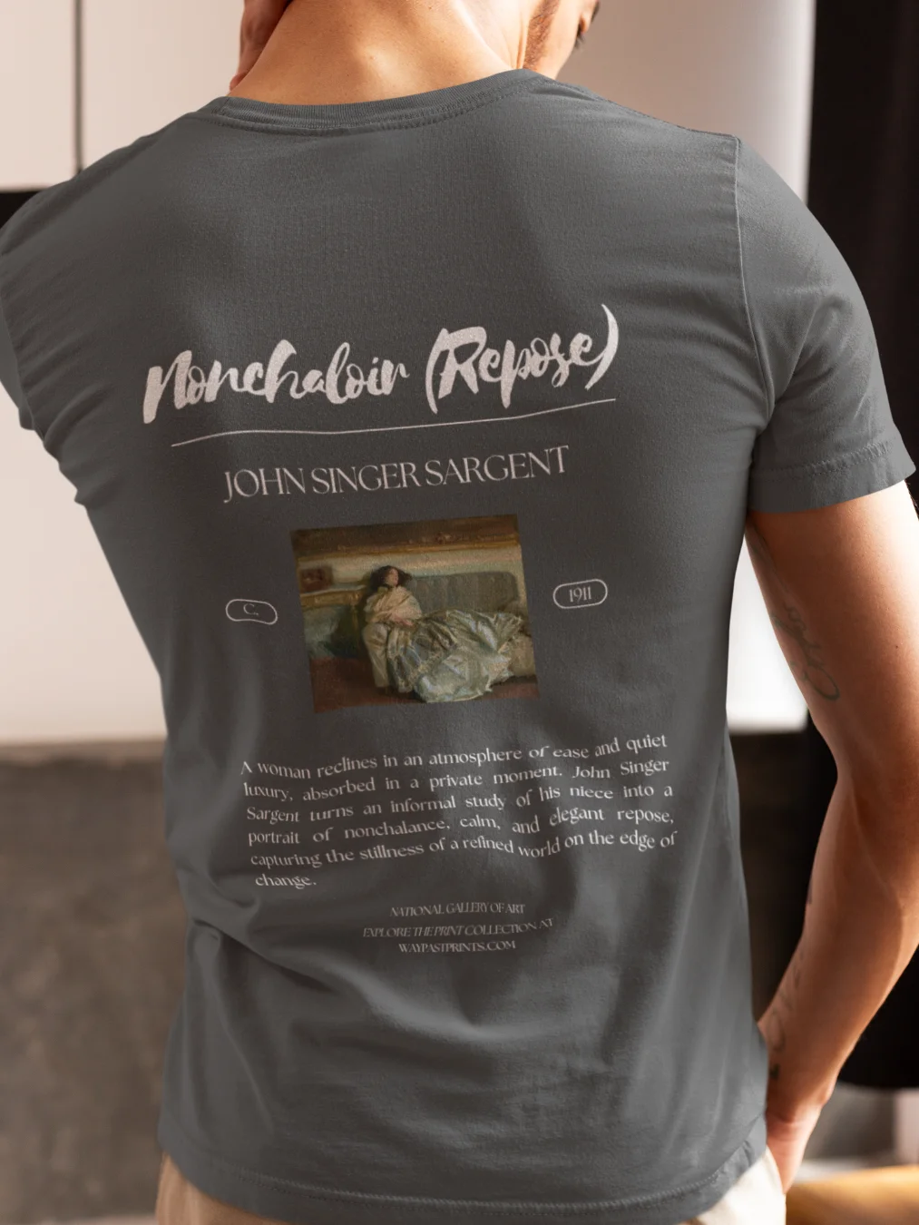 Nonchaloir (Repose) [John Singer Sargent] T-Shirt product image (4)