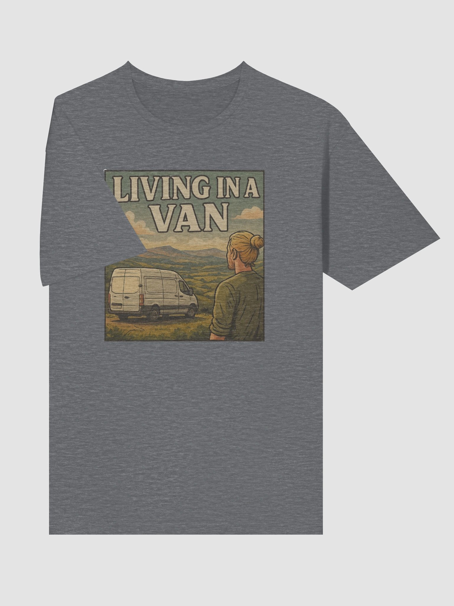 Living in a Van T-Shirt product image (79)