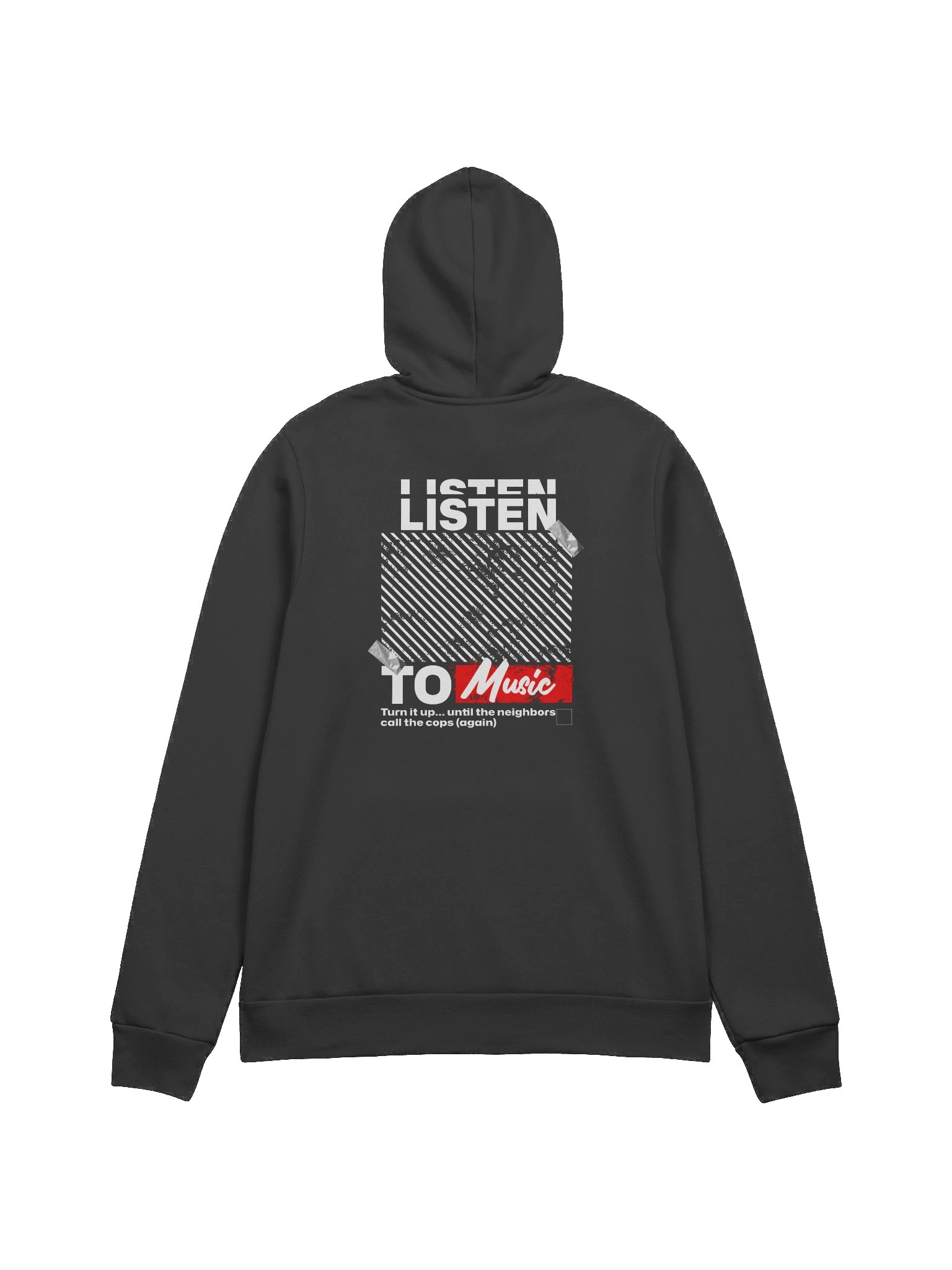 Music Vibes Duct Tape Hoodie product image (2)