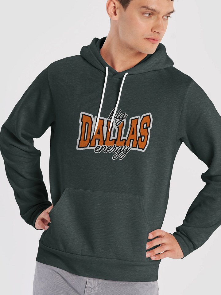 Big Dallas Energy Bella + Canvas Hoodie - Logo on Front product image (13)