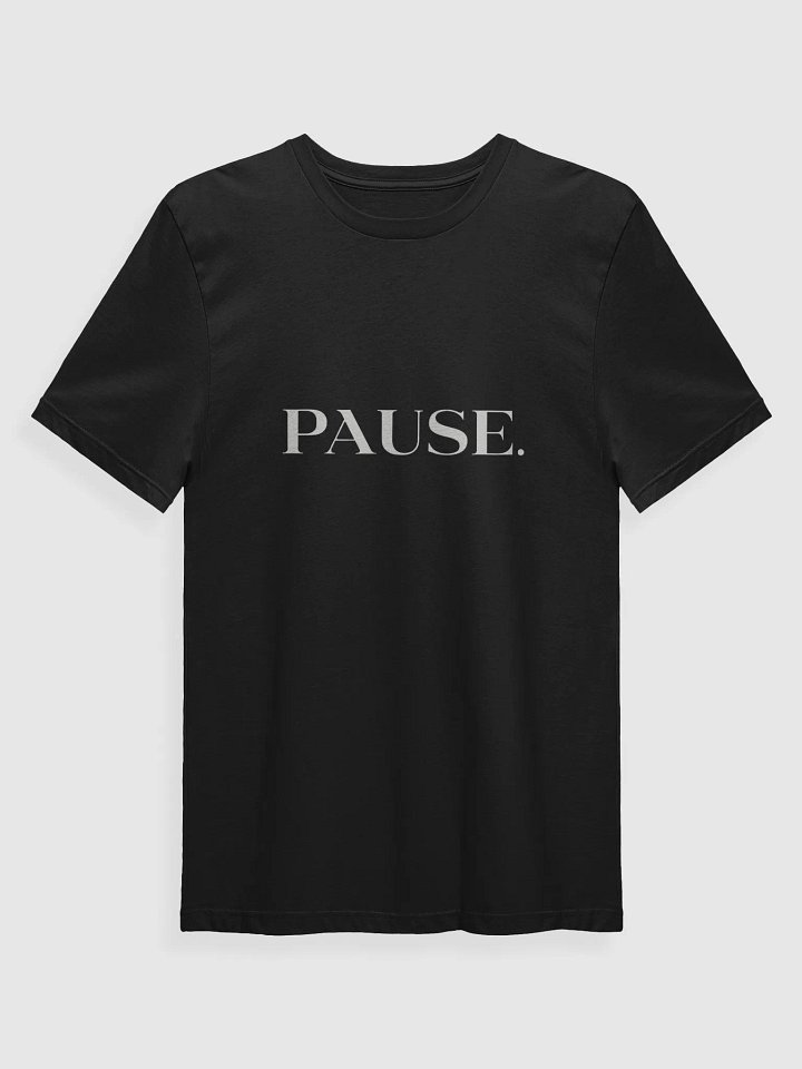 PAUSE Introvert T-shirt - 100% Cotton product image (1)