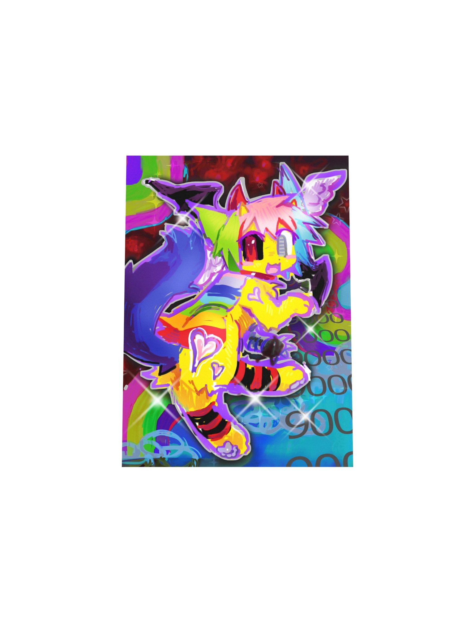 Yaoitron Sparklecat Art Print product image (16)