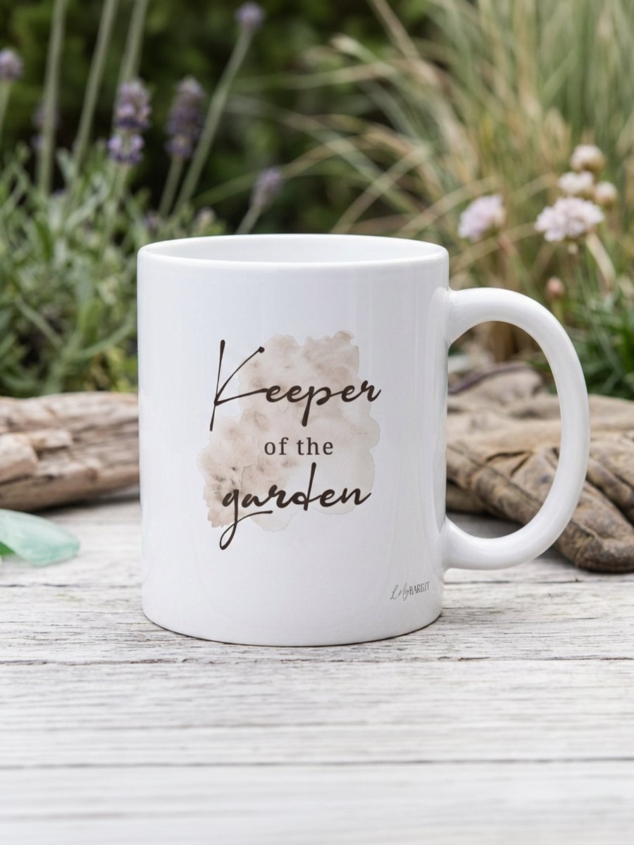 Keeper of the Garden Sepia Rabbit Mug product image (2)