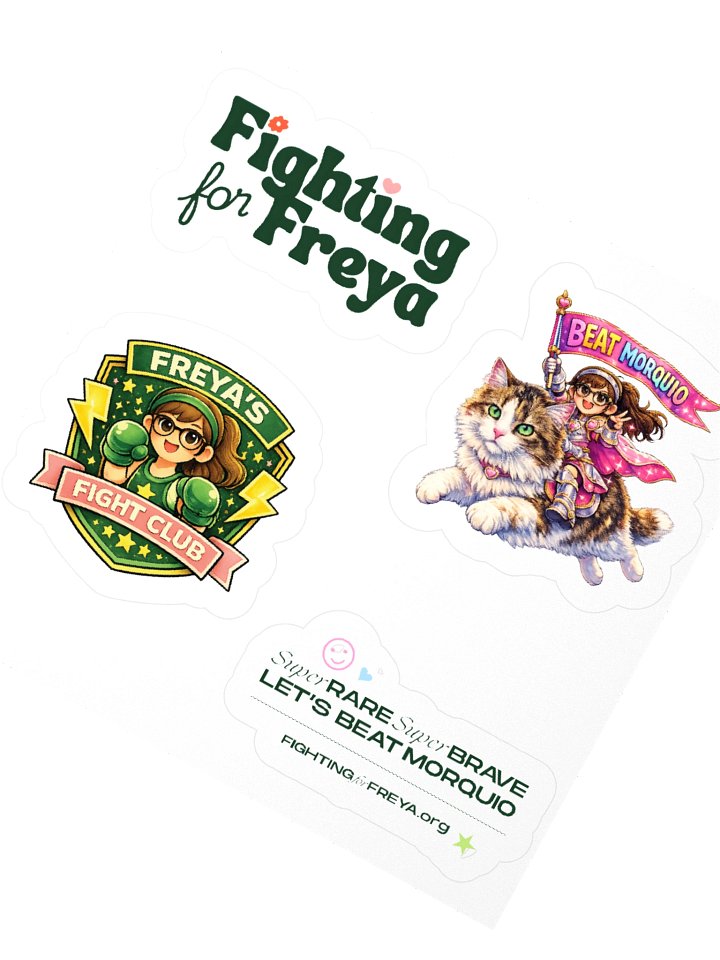 Freya’s Morquio Fight Club Sticker Set product image (5)