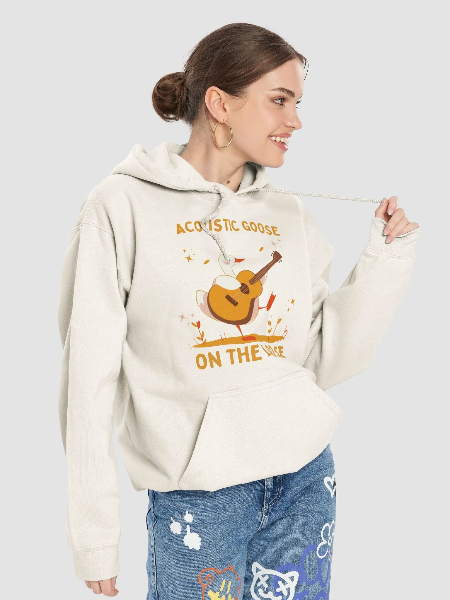 Acoustic goose on the loose Hoodie product image (7)