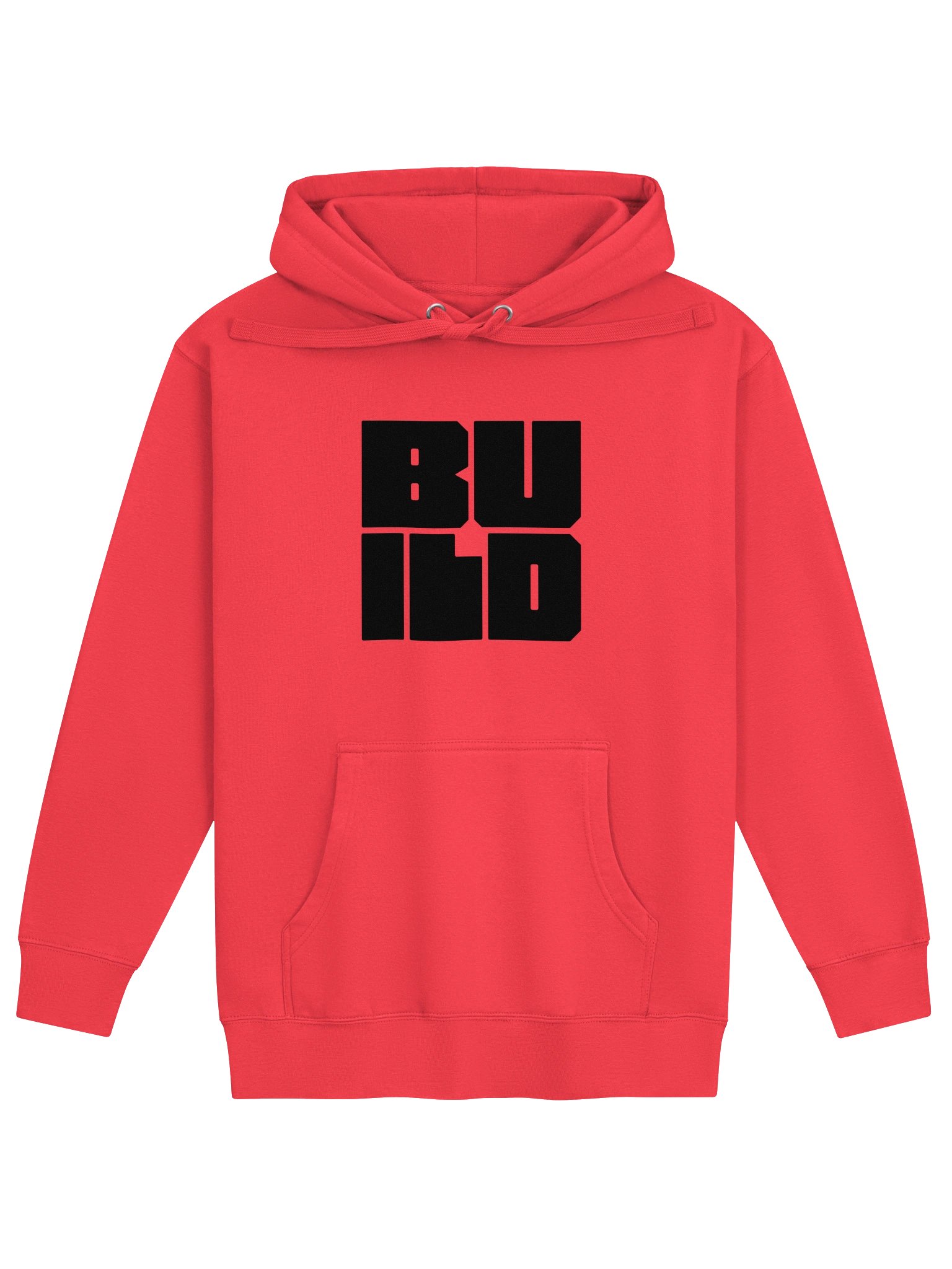 BUILD Red Hoodie product image (1)