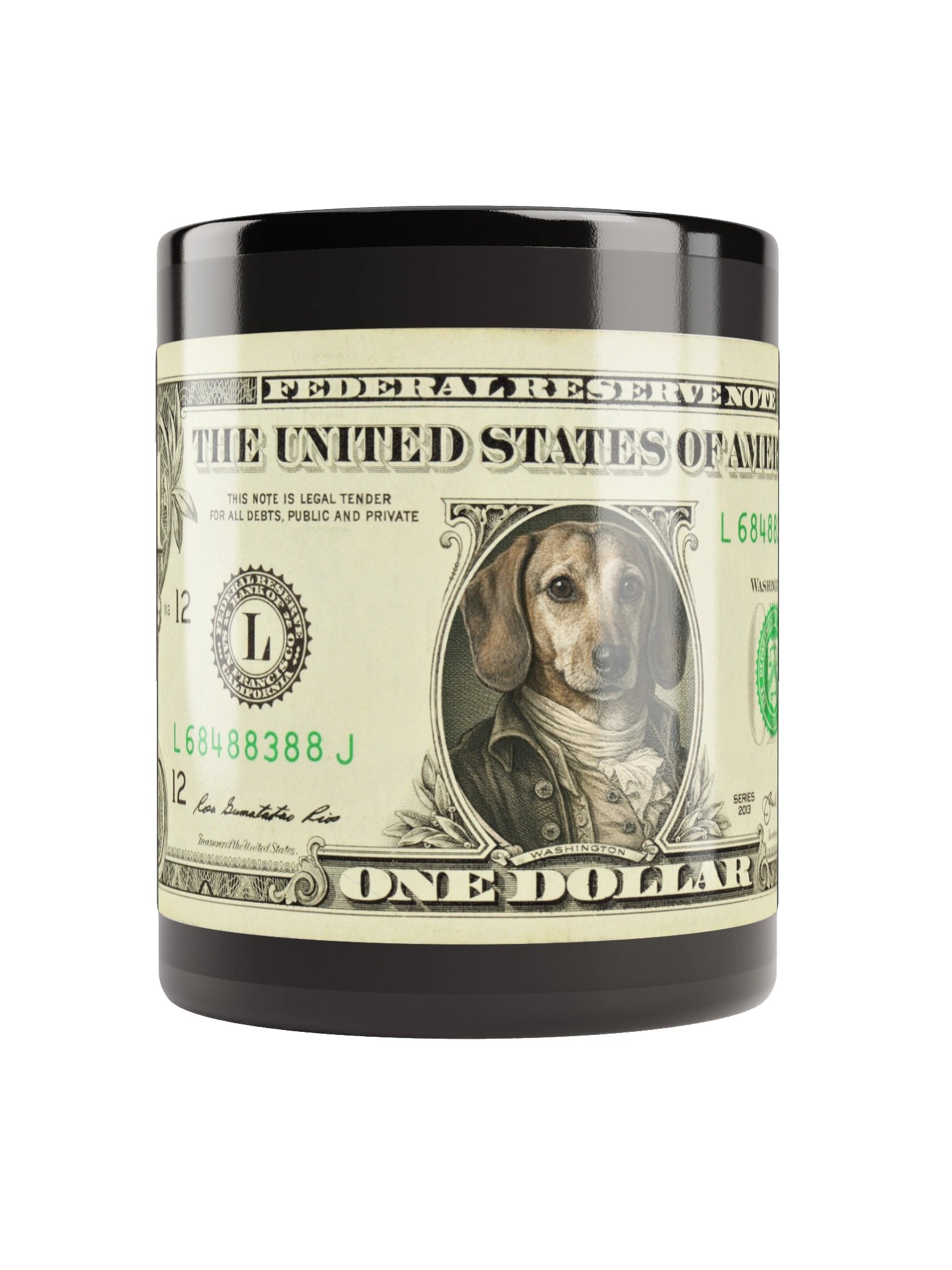 Frankie Dollar Bill Mug product image (1)