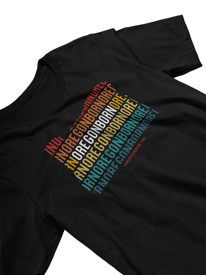 OregonBorn Vintage Sunset T-Shirt product image (2)