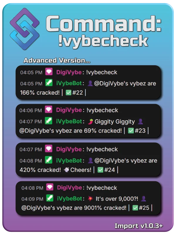 !vybecheck - Advanced product image (1)