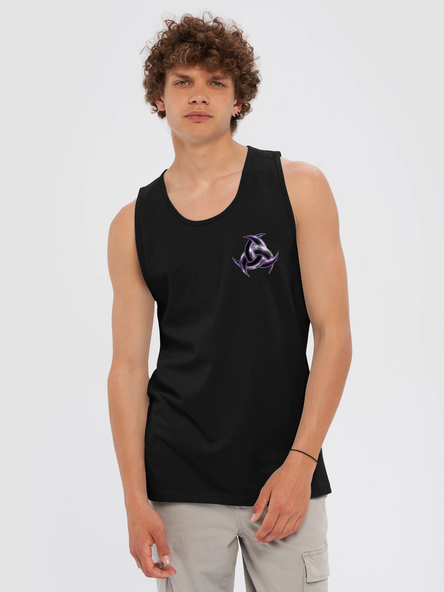 Sanzensekai Branded Men's Tank product image (3)