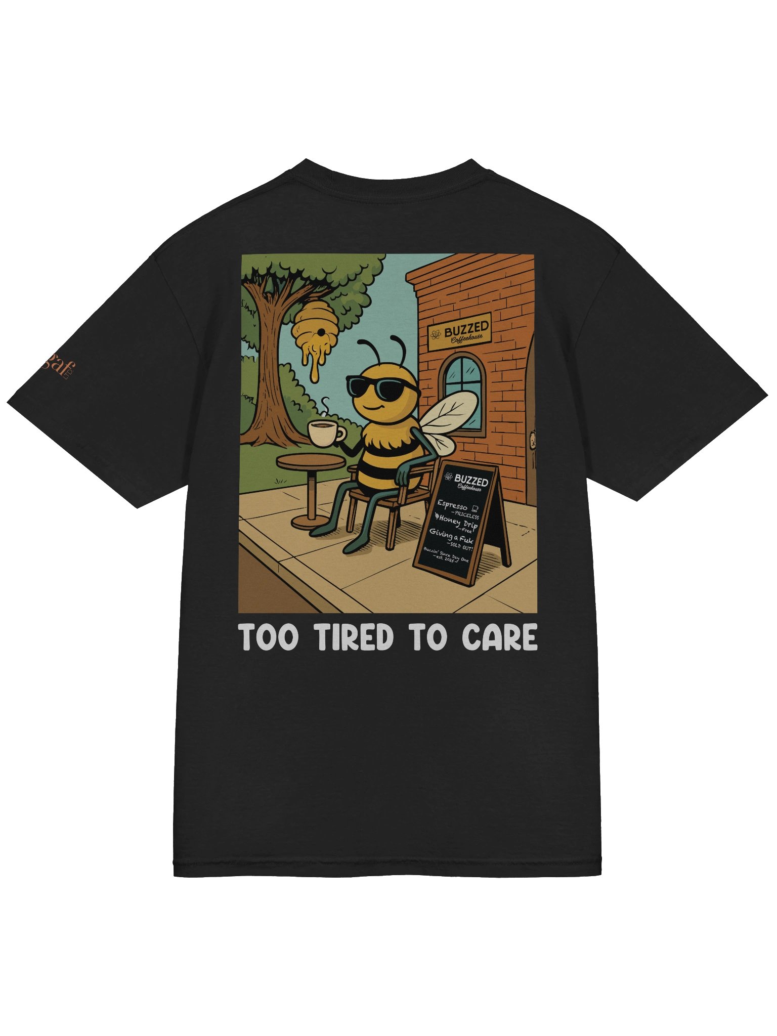 BUZZED Coffeehouse - BUMBLE T-shirt product image (4)