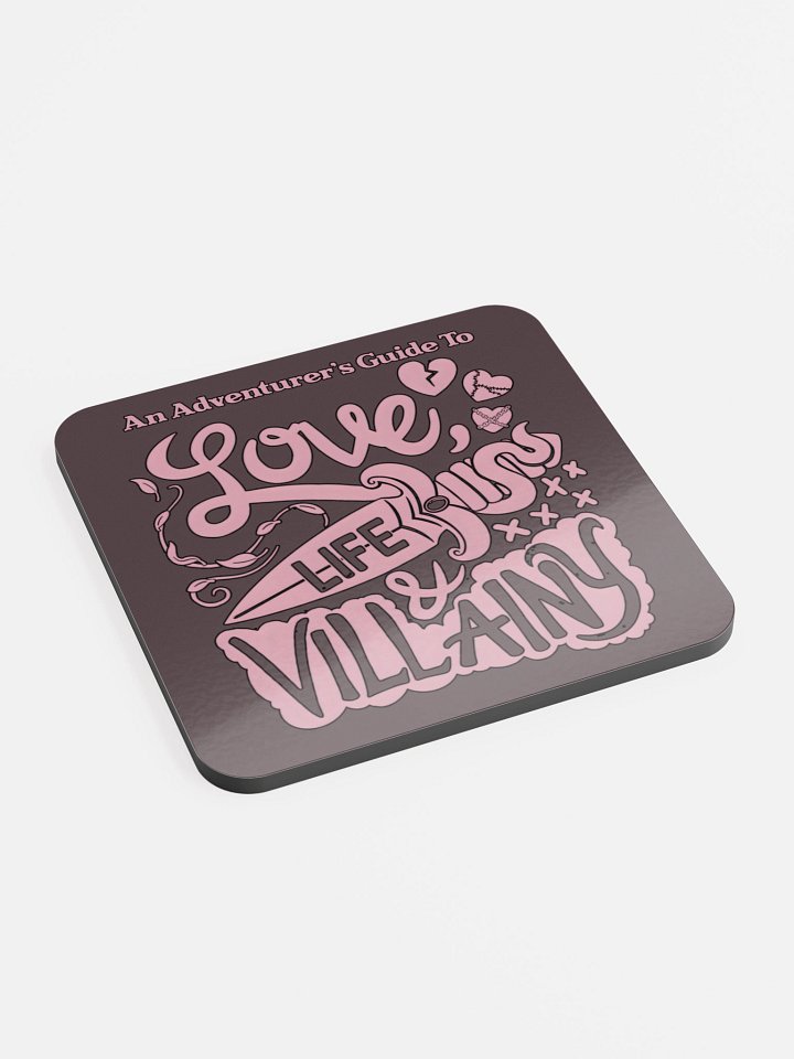 An Adventurer's Guide To Love, Life & Villainy Coaster product image (2)