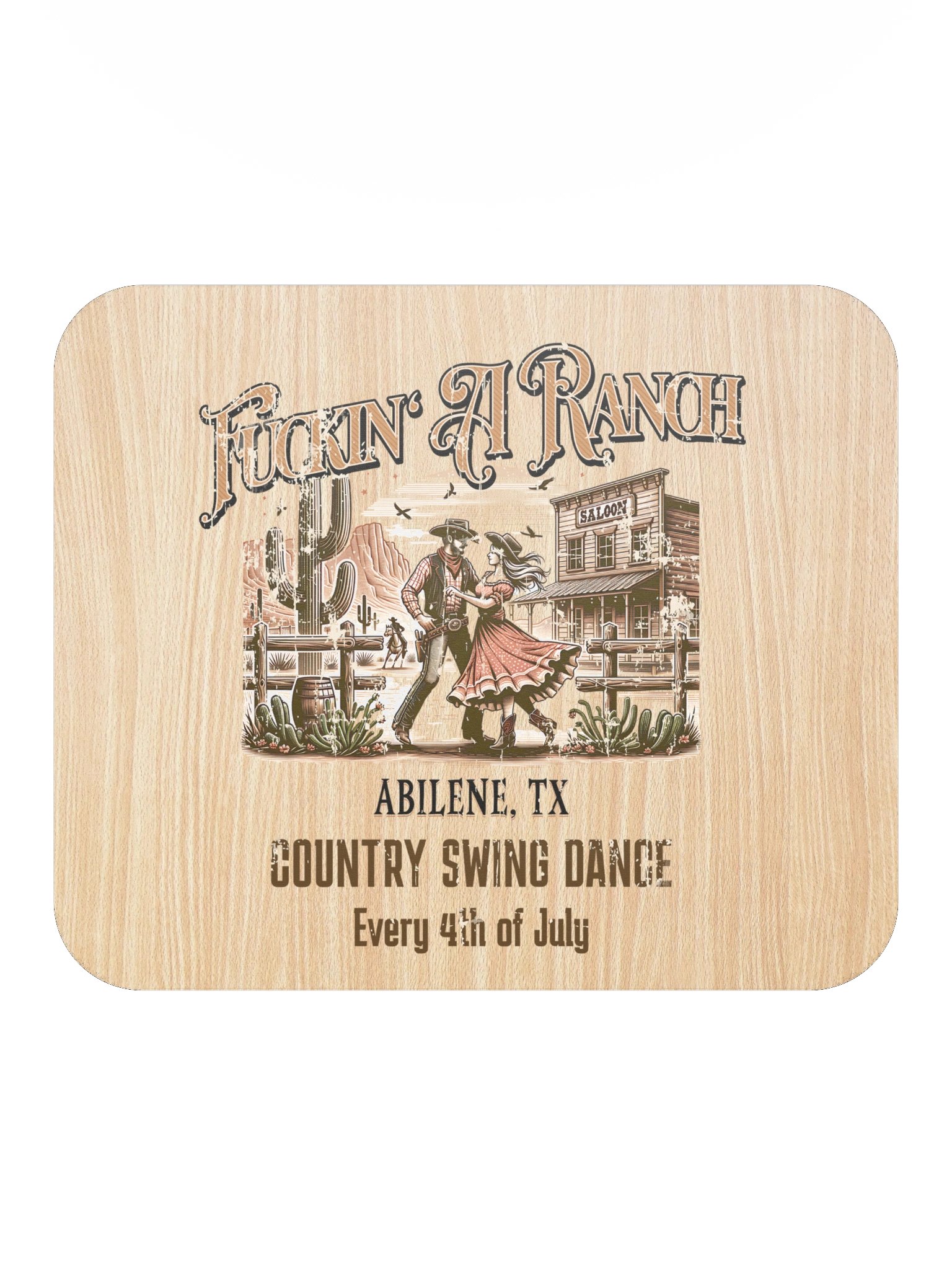 Fuckin' A Ranch Dance Mousepad product image (2)