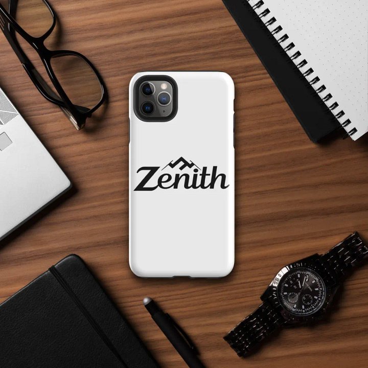 Exclusive Zenith Design White Tough Case for iPhone 11-16 - Premium Protection product image (1)