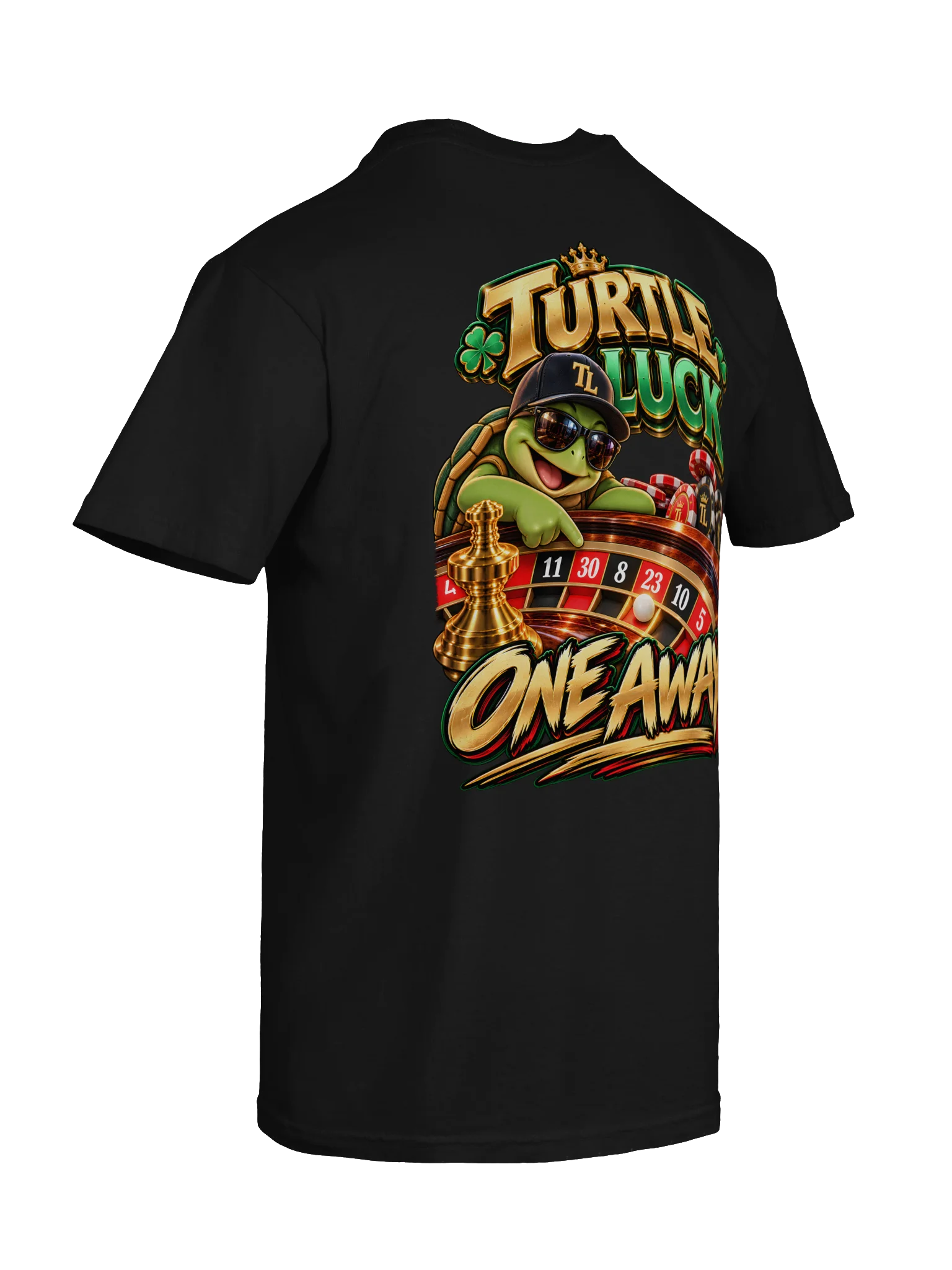 Turtle Luck - One Away Heavy T - Shirt product image (93)
