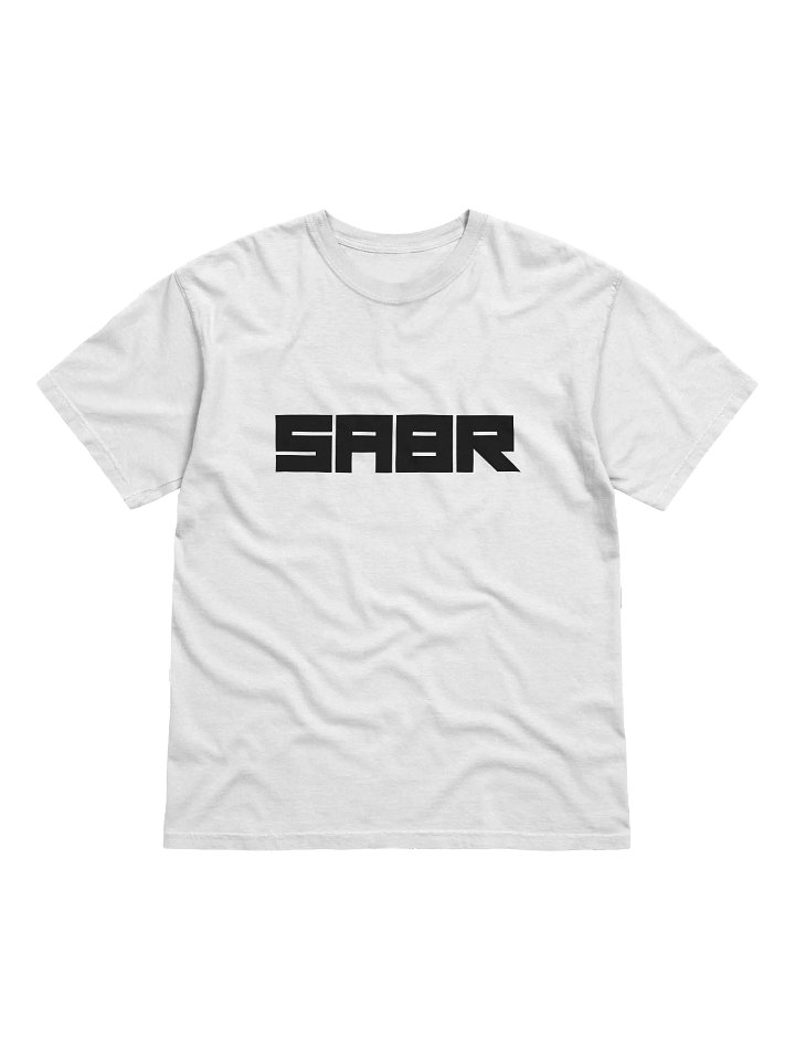 SABR Black Logo Unisex 100% Cotton T-Shirt product image (1)