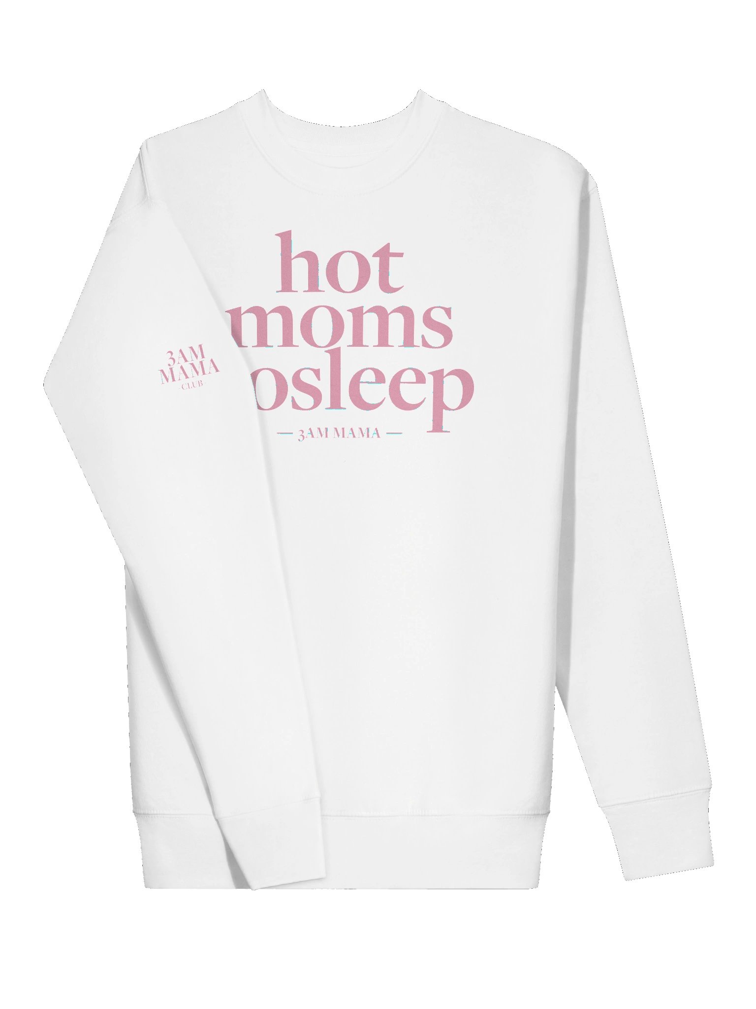Hot Moms Cosleep Crewneck - White product image (3)