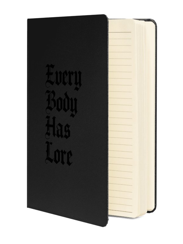 Every Body Has Lore Journal | Gothic Chronic Illness Hardcover Notebook product image (2)