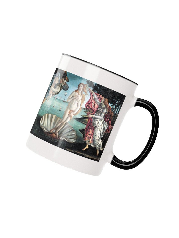 Mythical Masterpiece Ceramic Mug (Botticelli - Birth of Venus) product image (2)
