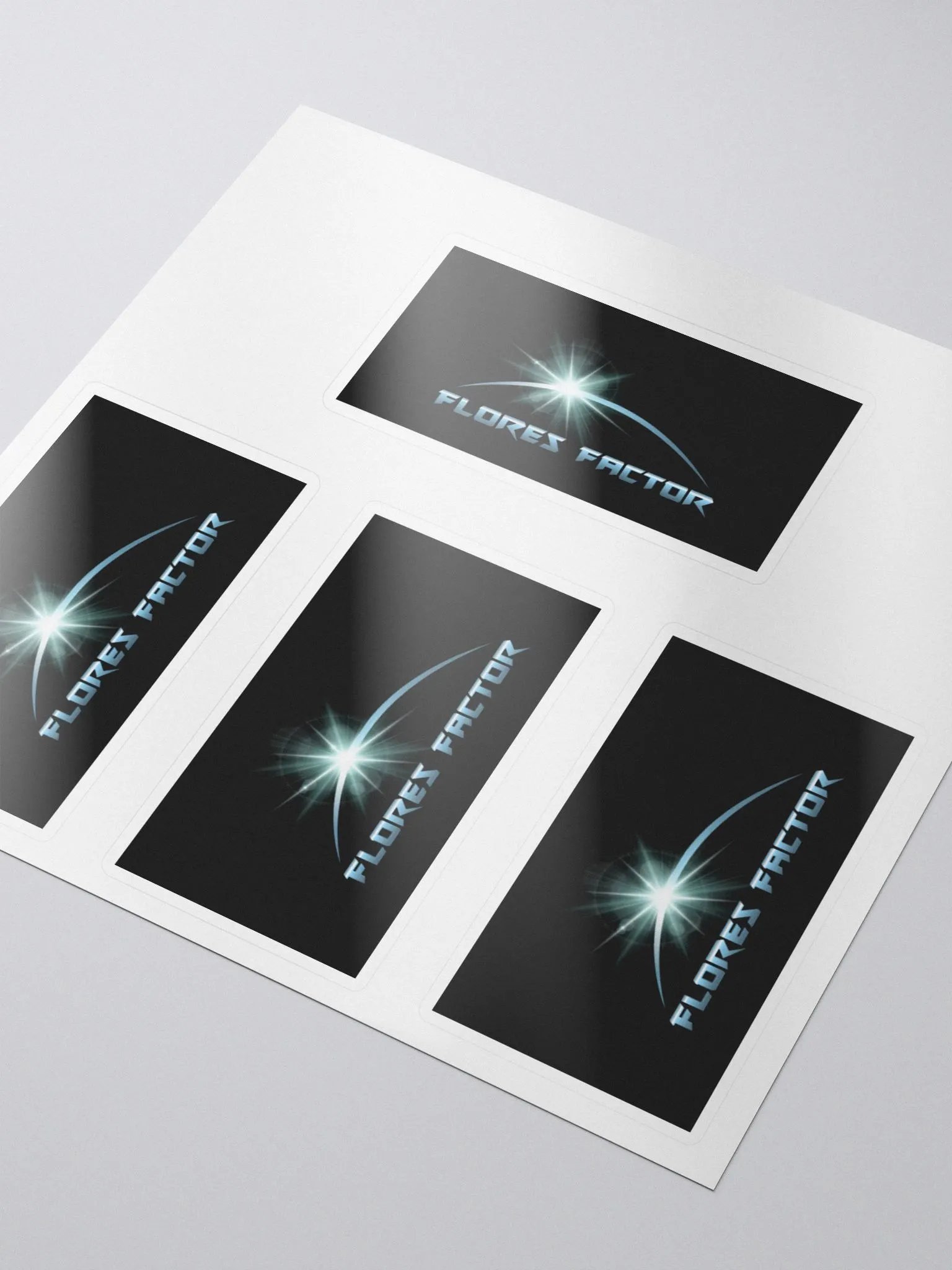 Flores Factor Logo Stickers product image (3)