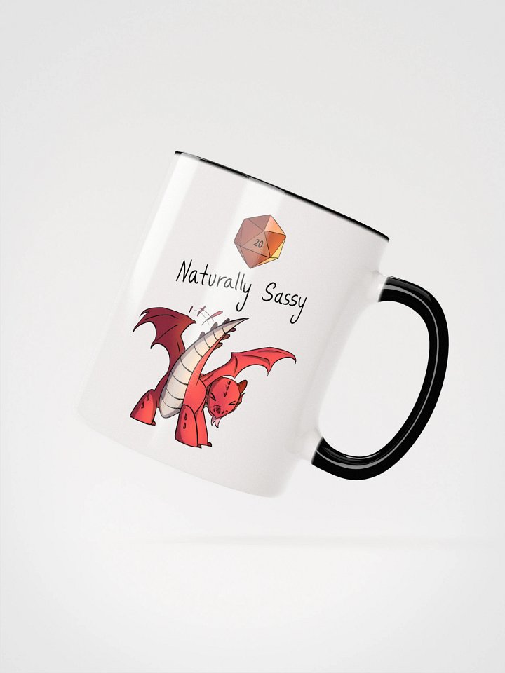 'Naturally Sassy' Dragon Mug product image (10)