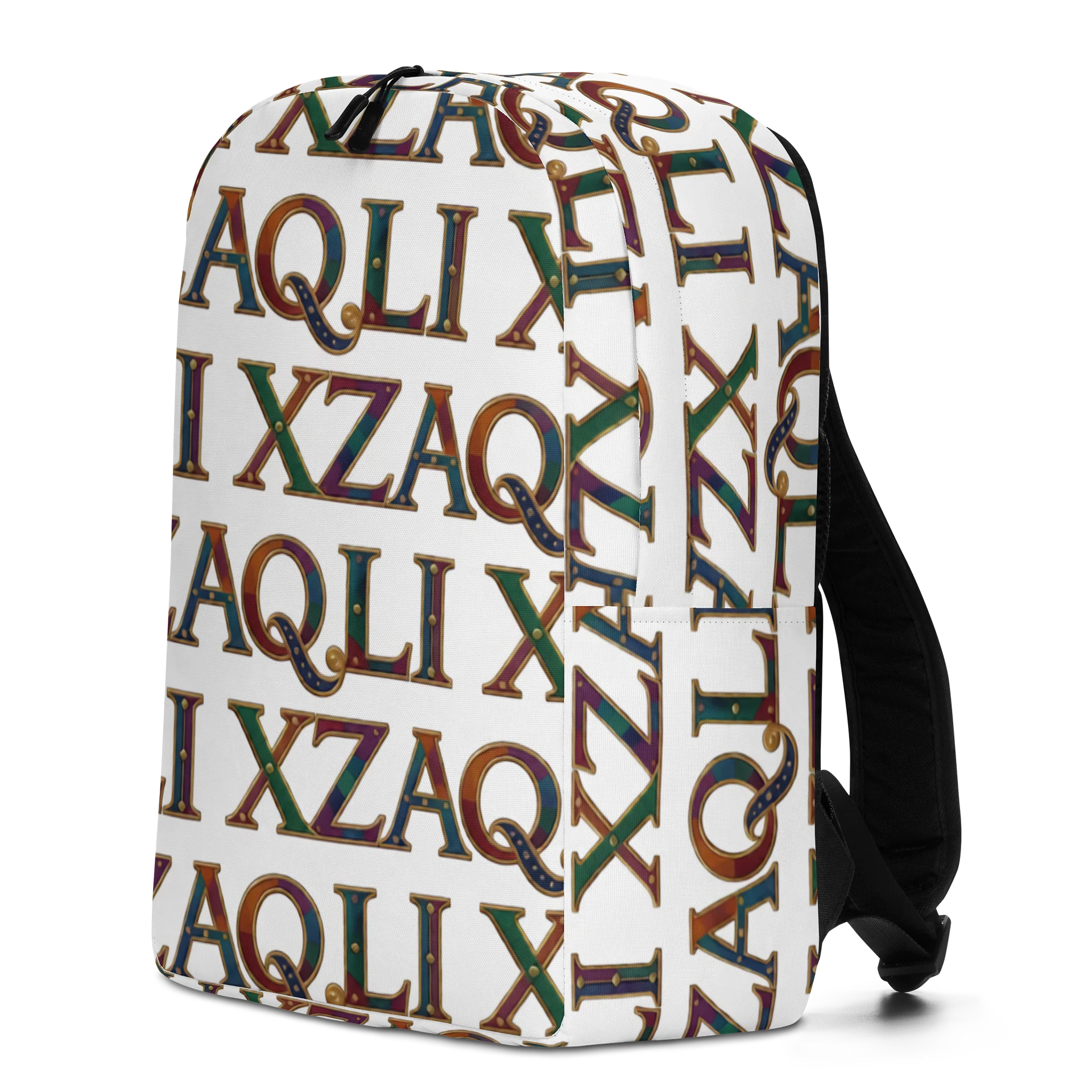 XZAQLI Ivory Monogram Premium Commuter Backpack product image (2)