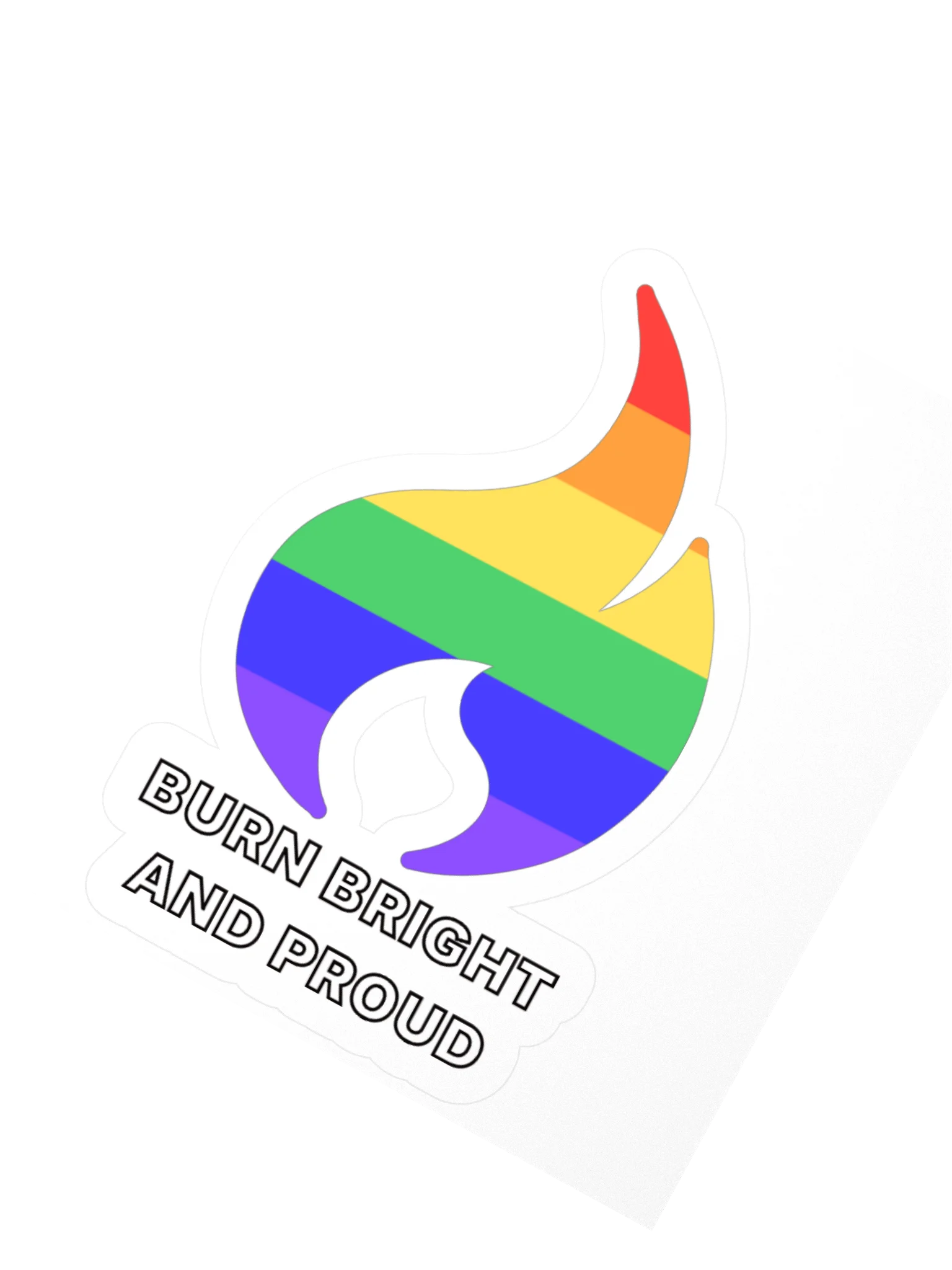 Pride Flame Sticker product image (4)